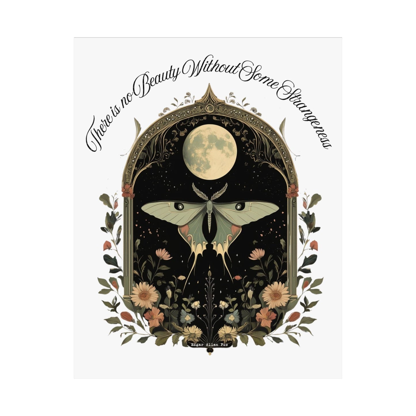 Poster 11″ x 14″ / Matte Design 139B - Art Print The Mystic Eden