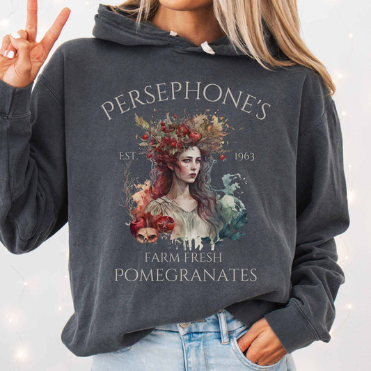Hoodie Vintage Persephone Hoodie The Mystic Eden