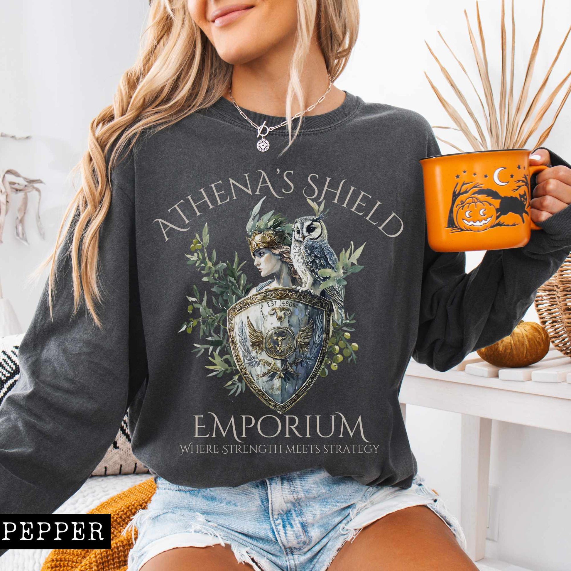 Long-sleeve Athena's Shield Emporium Long Sleeved Shirt The Mystic Eden