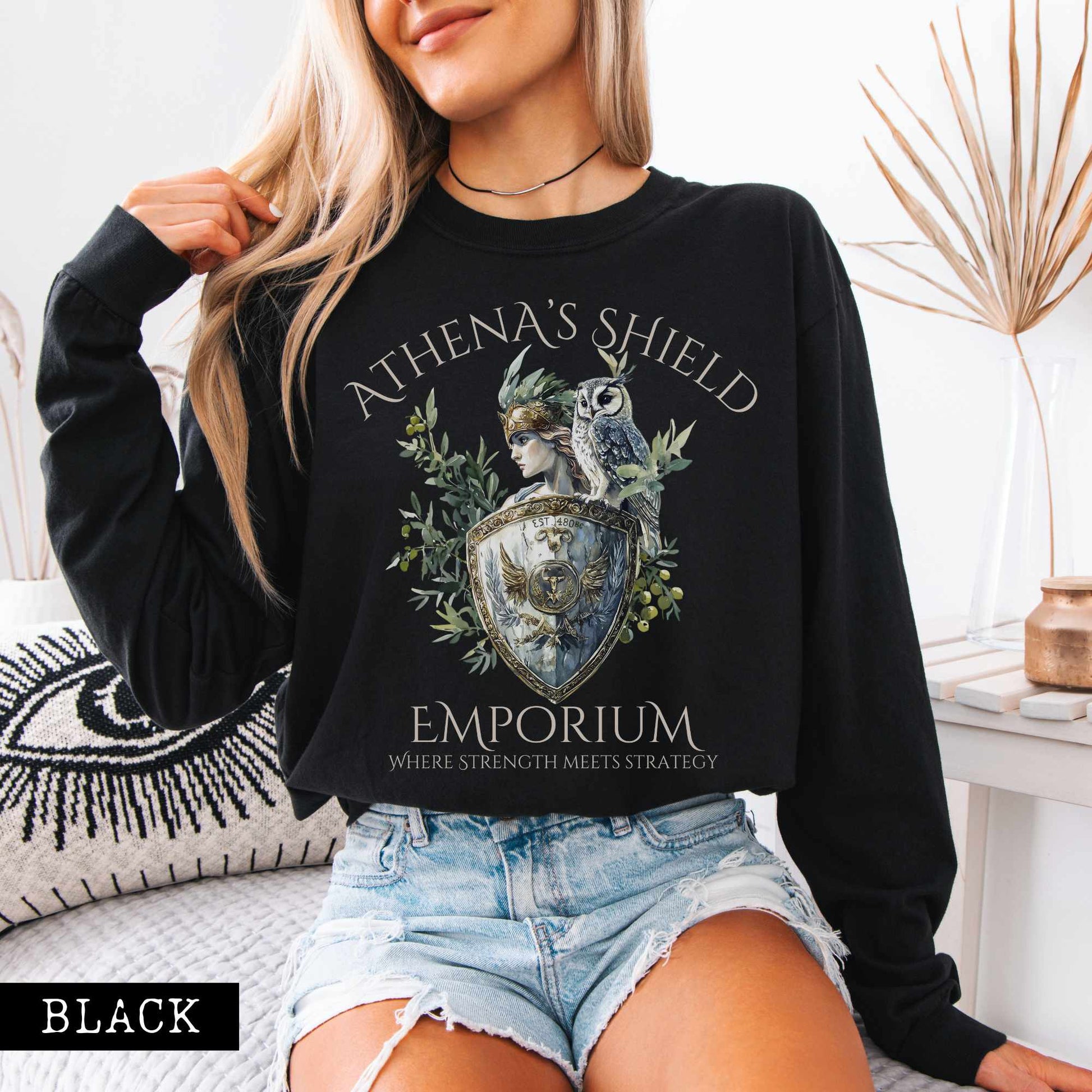 Long-sleeve Athena's Shield Emporium Long Sleeved Shirt The Mystic Eden