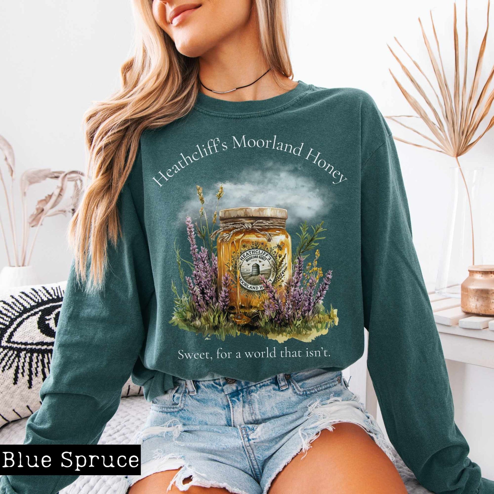 Long-sleeve Heathcliff's Moorland Honey Long Sleeved Shirt The Mystic Eden
