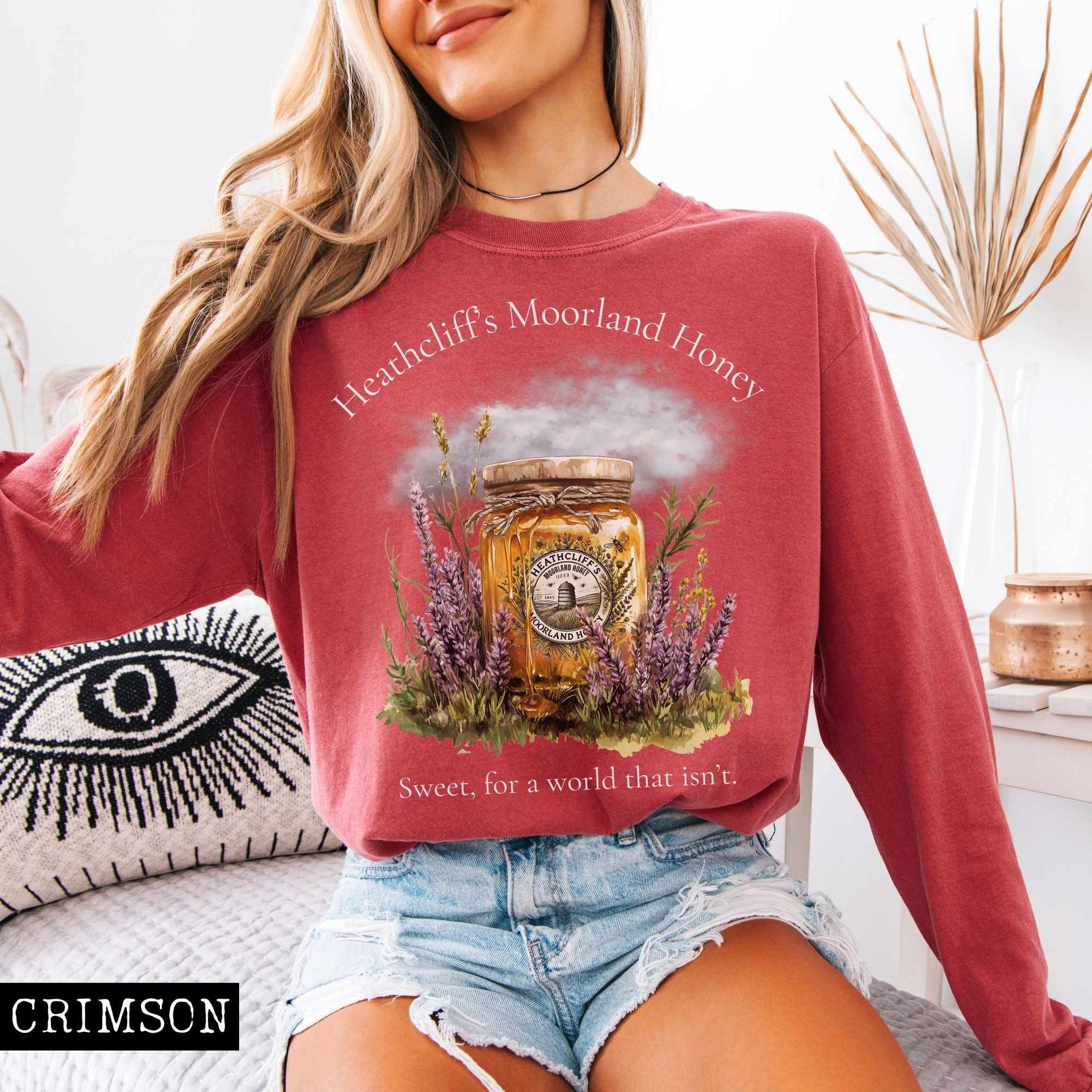 Long-sleeve Heathcliff's Moorland Honey Long Sleeved Shirt The Mystic Eden