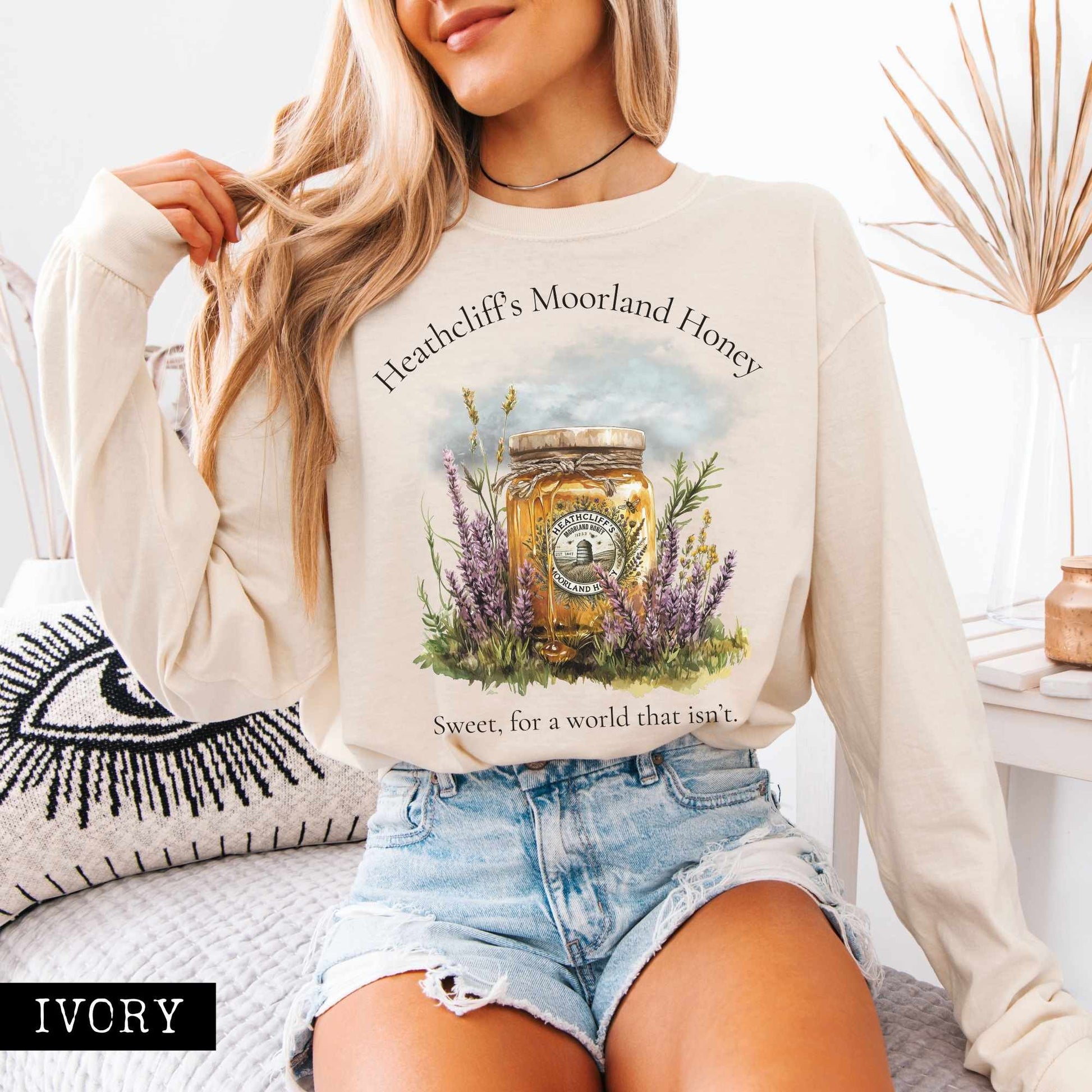 Long-sleeve Heathcliff's Moorland Honey Long Sleeved Shirt The Mystic Eden