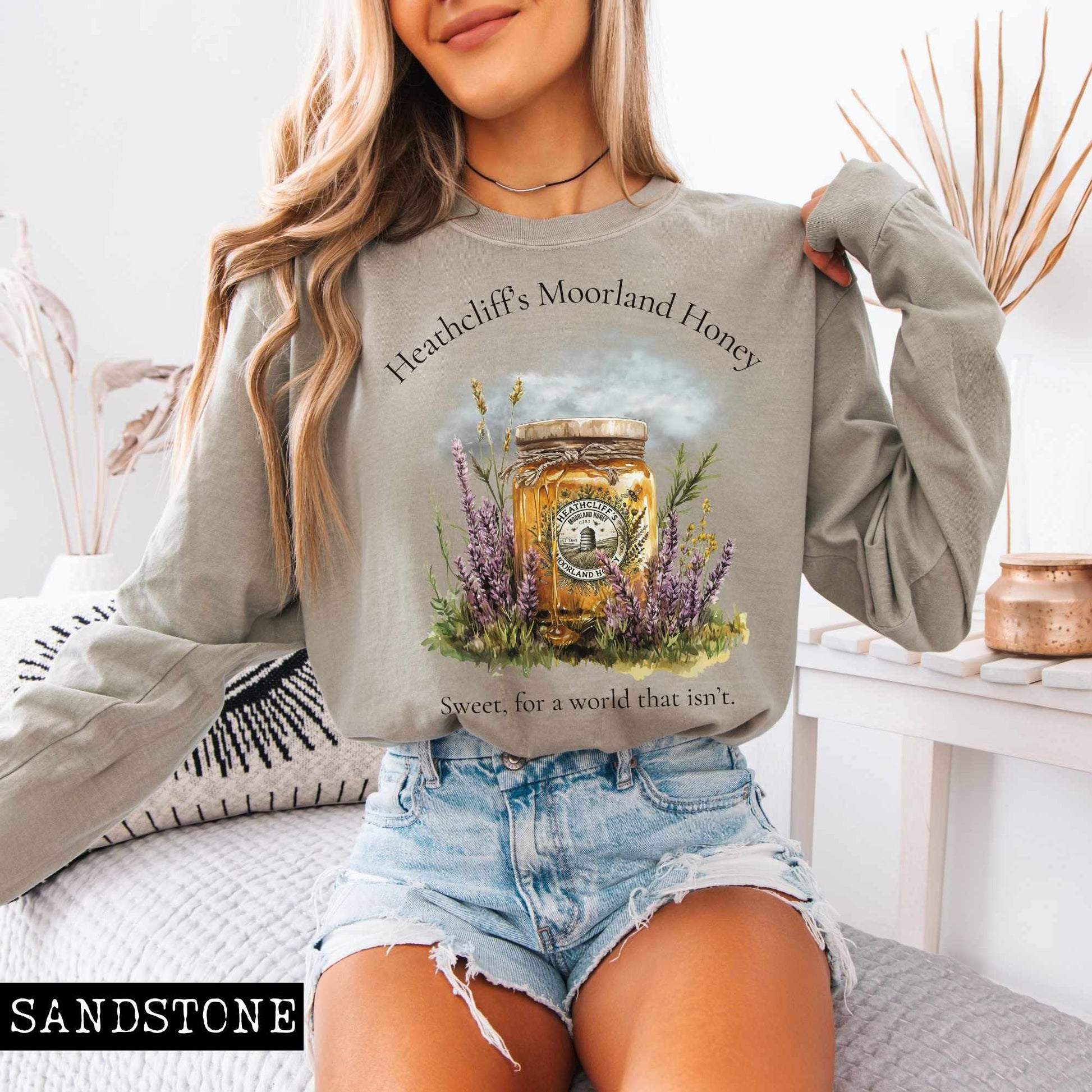 Long-sleeve Heathcliff's Moorland Honey Long Sleeved Shirt The Mystic Eden