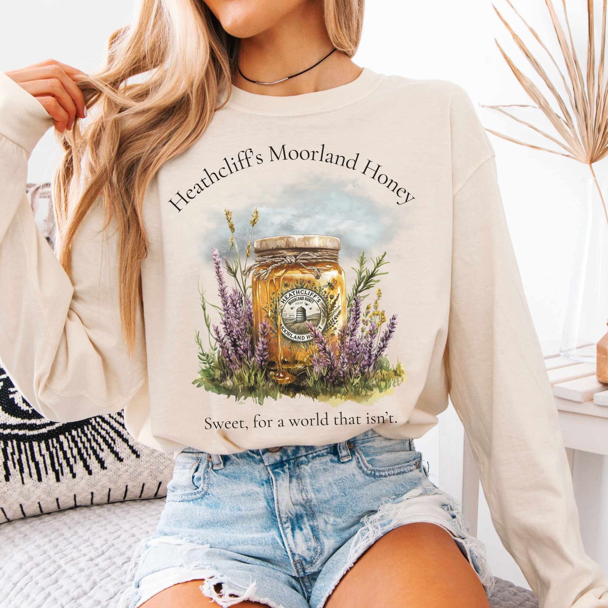 Long-sleeve Ivory / S Heathcliff's Moorland Honey Long Sleeved Shirt The Mystic Eden