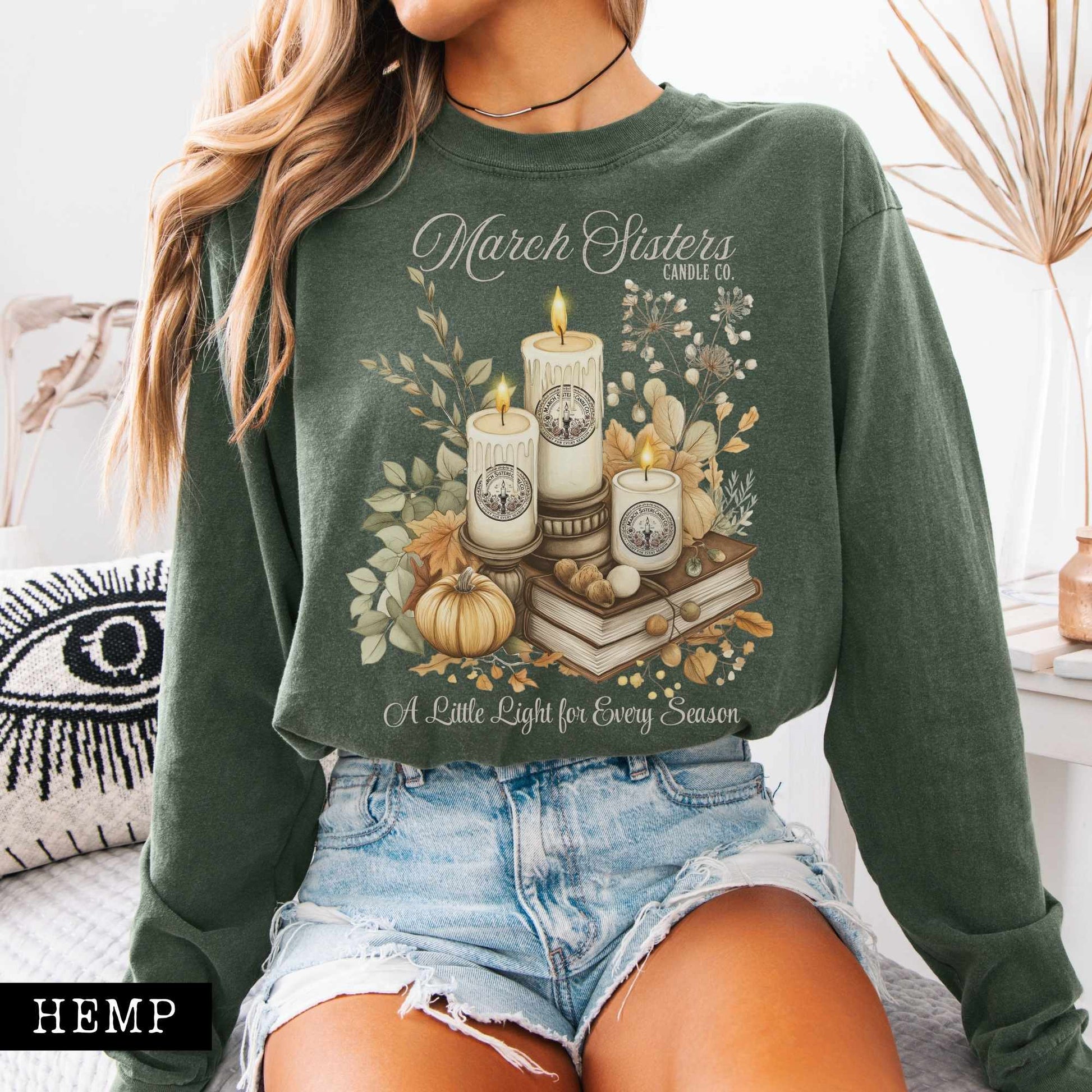 Long-sleeve March Sisters Candle Co. Long Sleeved Shirt The Mystic Eden