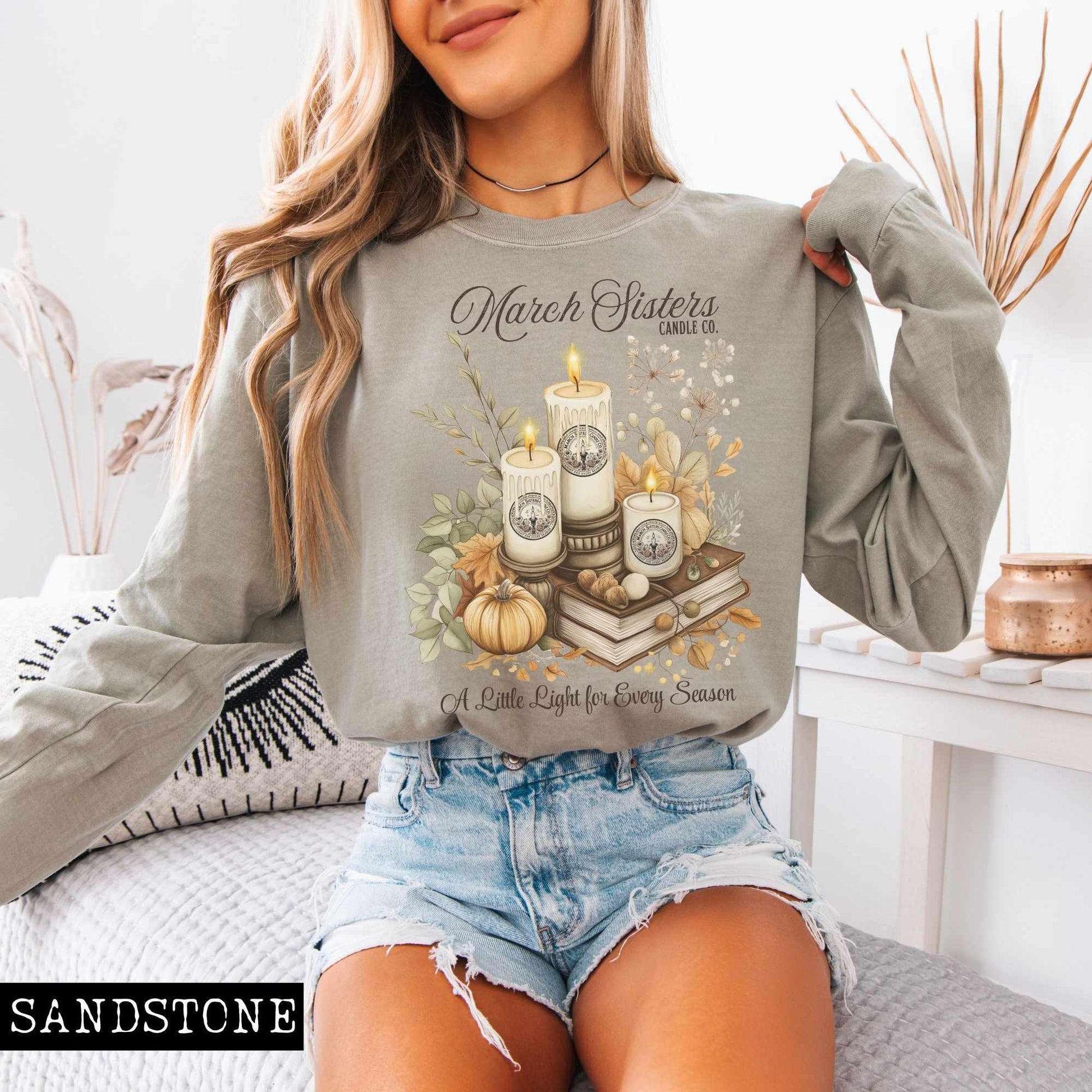 Long-sleeve March Sisters Candle Co. Long Sleeved Shirt The Mystic Eden
