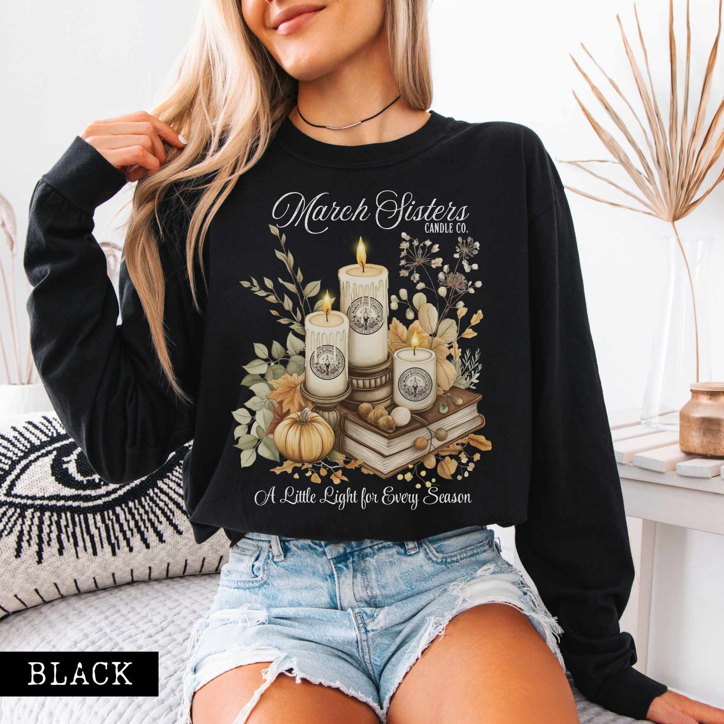 Long-sleeve March Sisters Candle Co. Long Sleeved Shirt The Mystic Eden