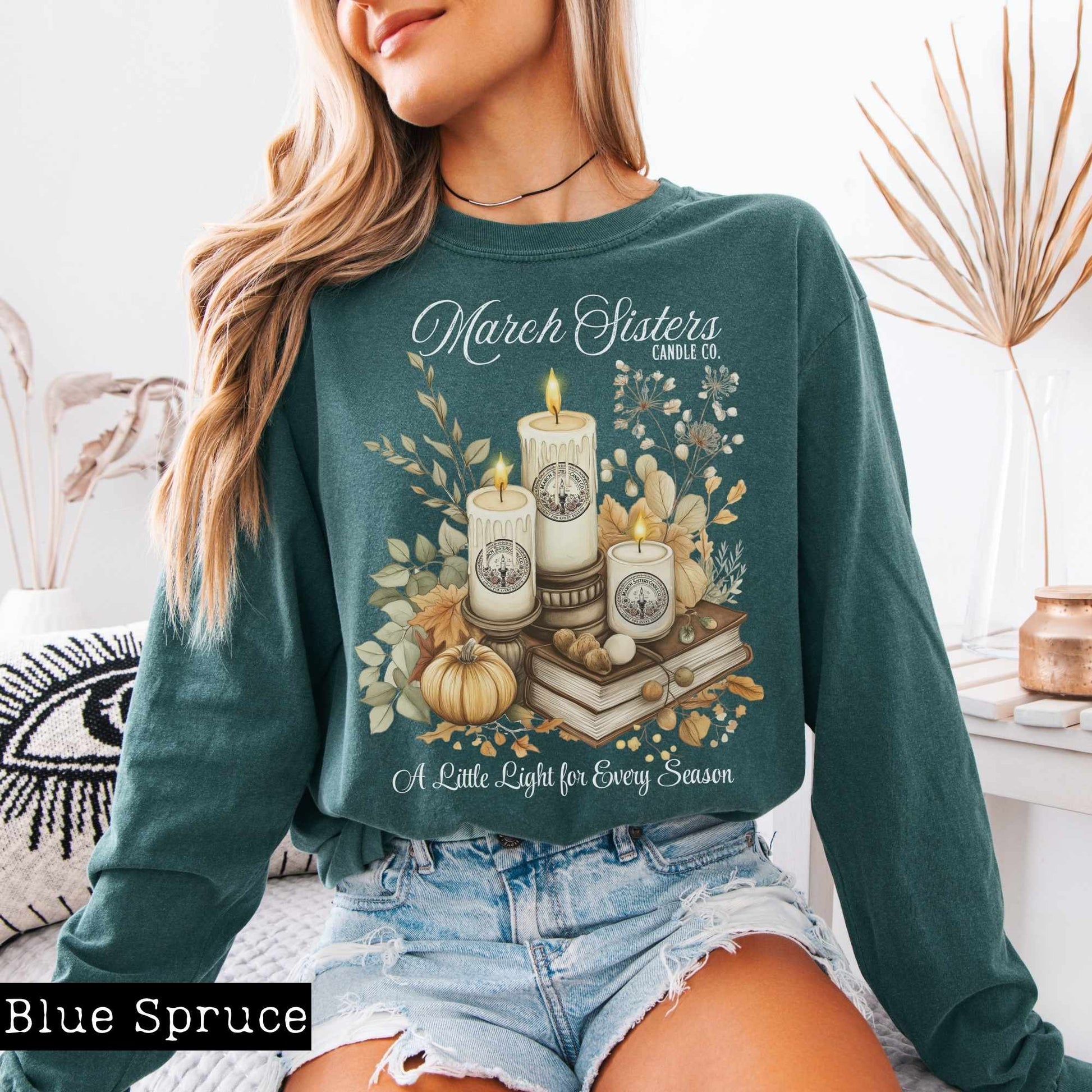 Long-sleeve March Sisters Candle Co. Long Sleeved Shirt The Mystic Eden