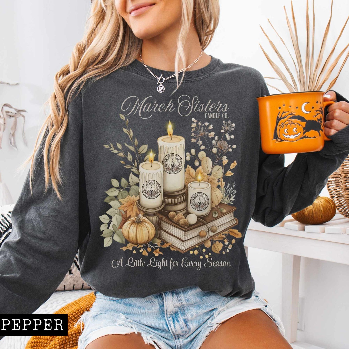 Long-sleeve March Sisters Candle Co. Long Sleeved Shirt The Mystic Eden