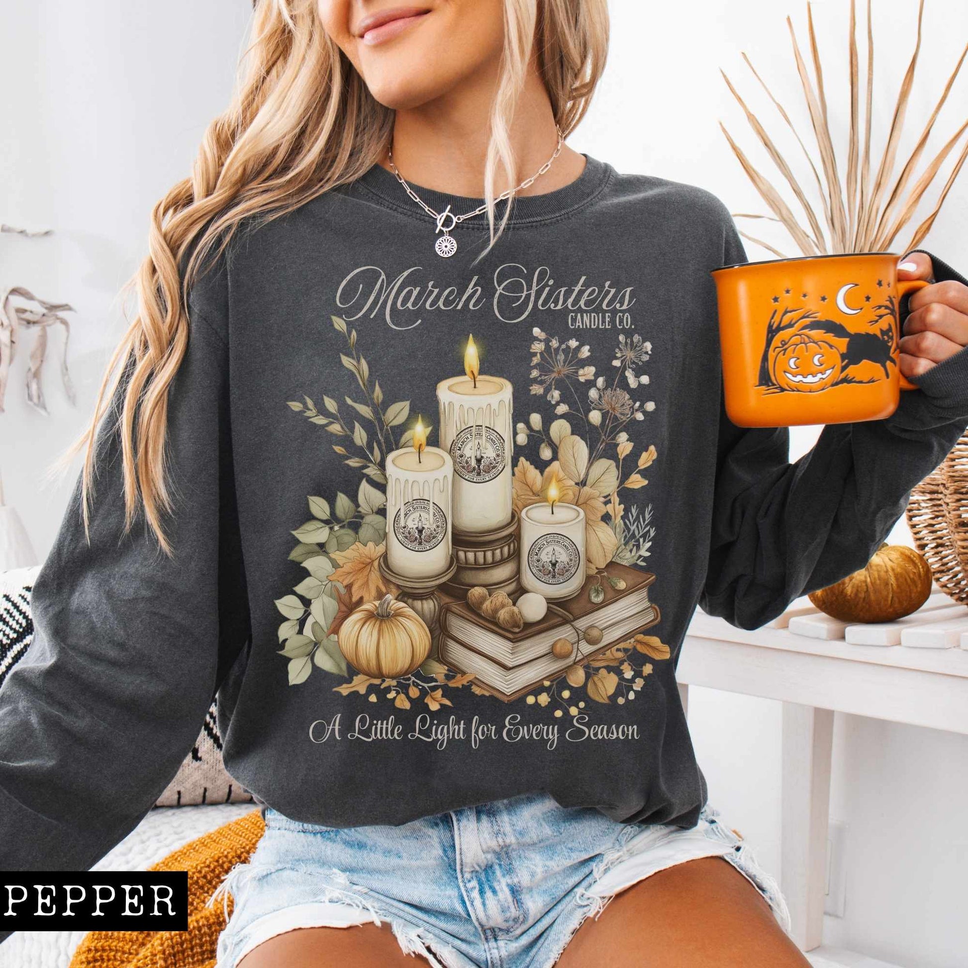 Long-sleeve March Sisters Candle Co. Long Sleeved Shirt The Mystic Eden