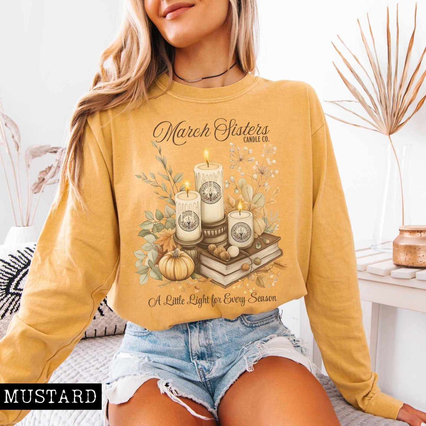 Long-sleeve March Sisters Candle Co. Long Sleeved Shirt The Mystic Eden