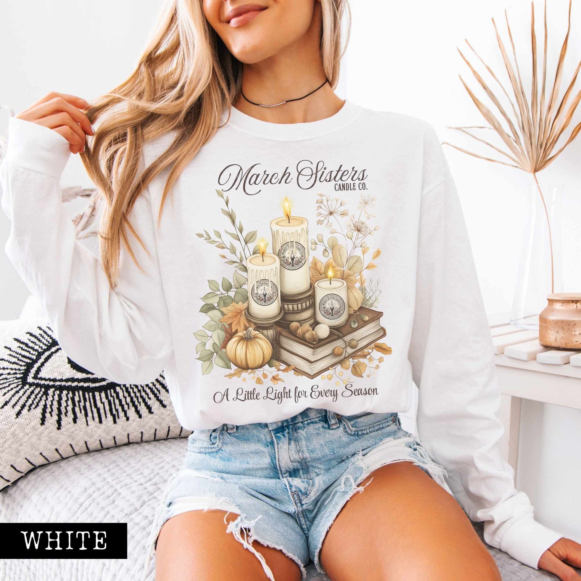 Long-sleeve March Sisters Candle Co. Long Sleeved Shirt The Mystic Eden