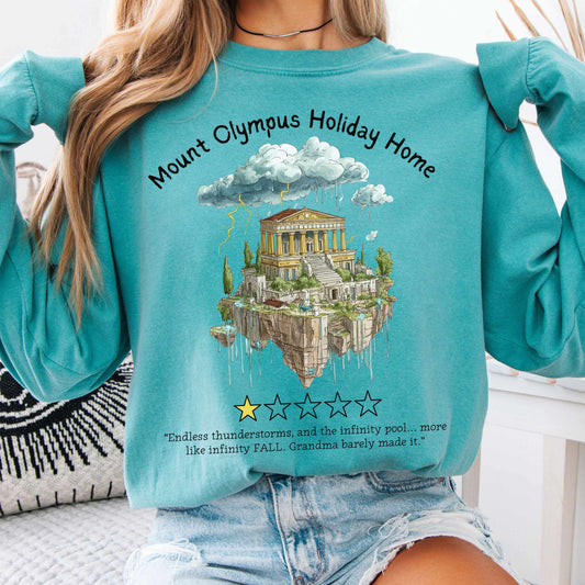 Long-sleeve Mount Olympus Holiday Home Long Sleeved Shirt The Mystic Eden