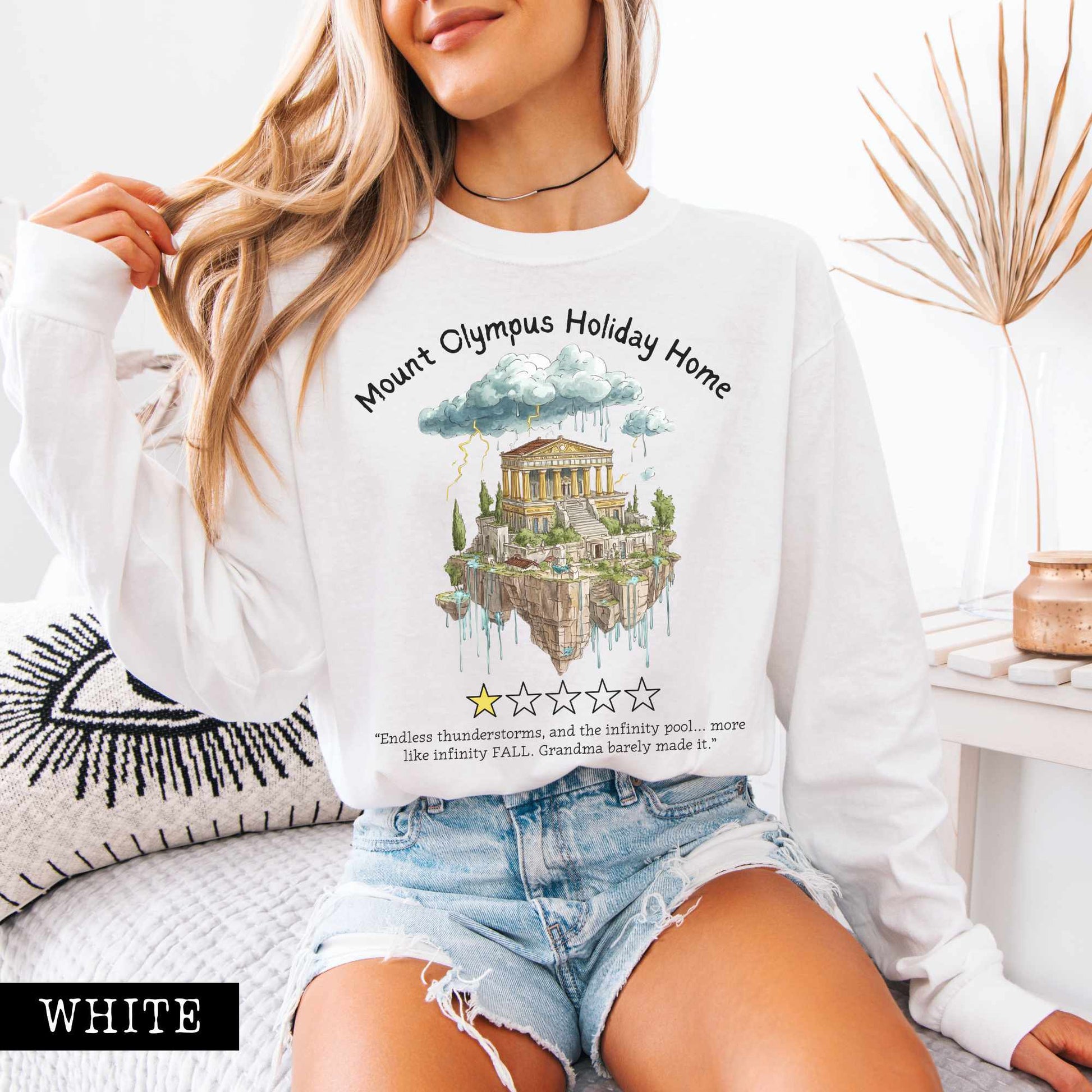 Long-sleeve Mount Olympus Holiday Home Long Sleeved Shirt The Mystic Eden