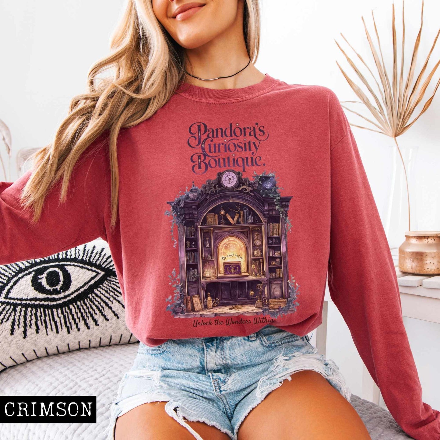Long-sleeve Pandora's Curiosity Boutique Long Sleeved Shirt The Mystic Eden