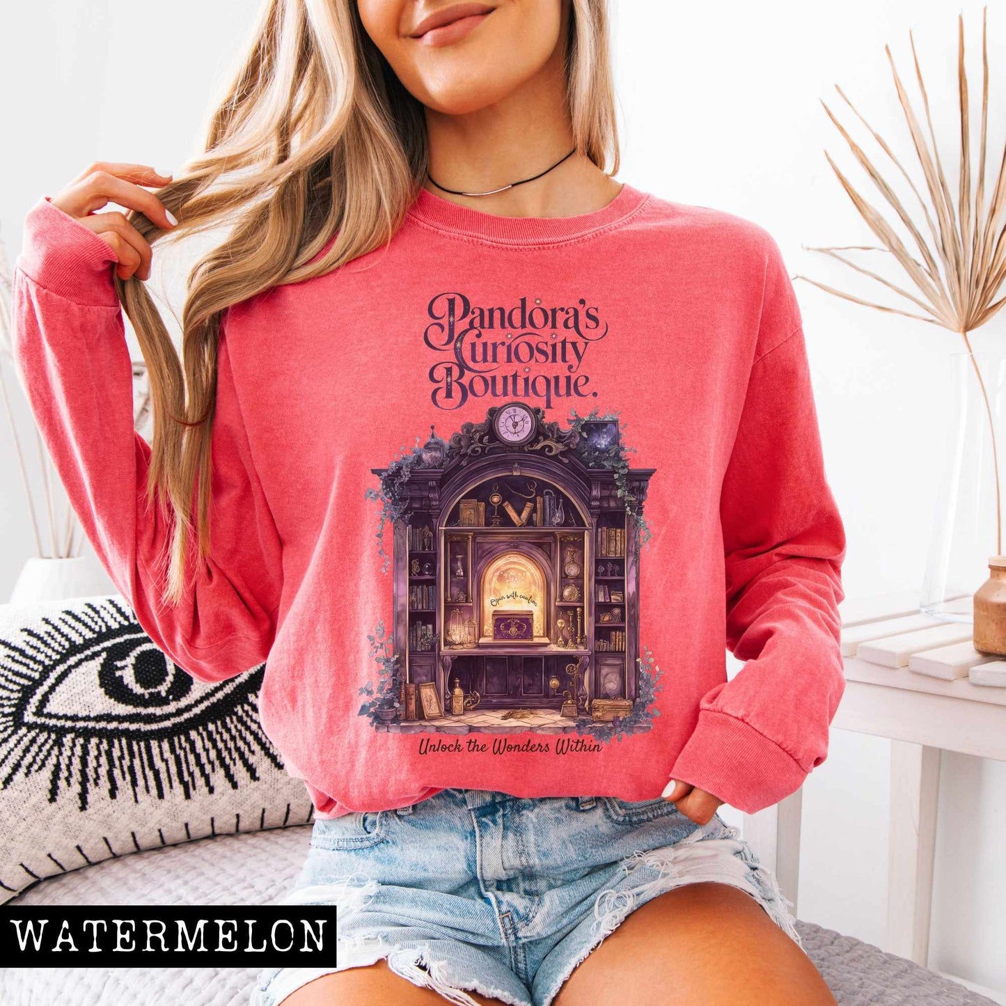 Long-sleeve Pandora's Curiosity Boutique Long Sleeved Shirt The Mystic Eden