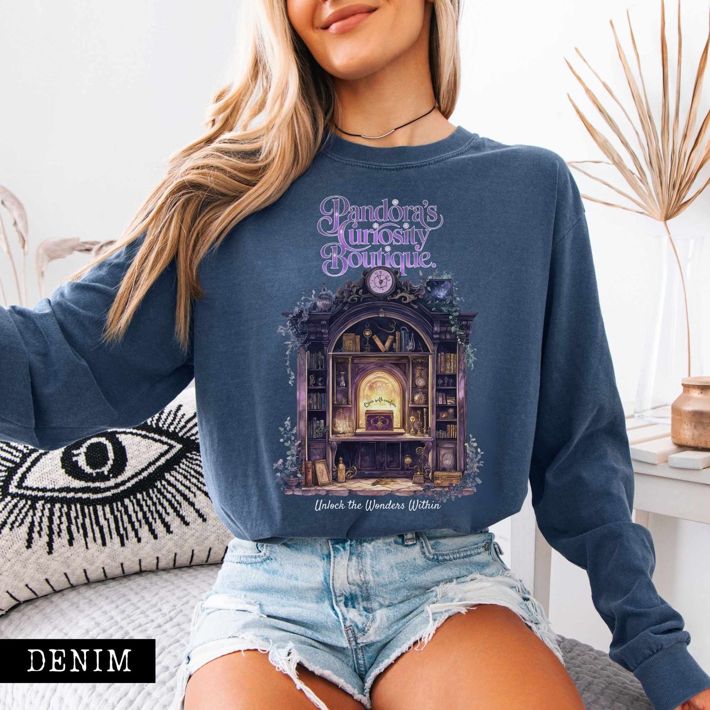 Long-sleeve Pandora's Curiosity Boutique Long Sleeved Shirt The Mystic Eden