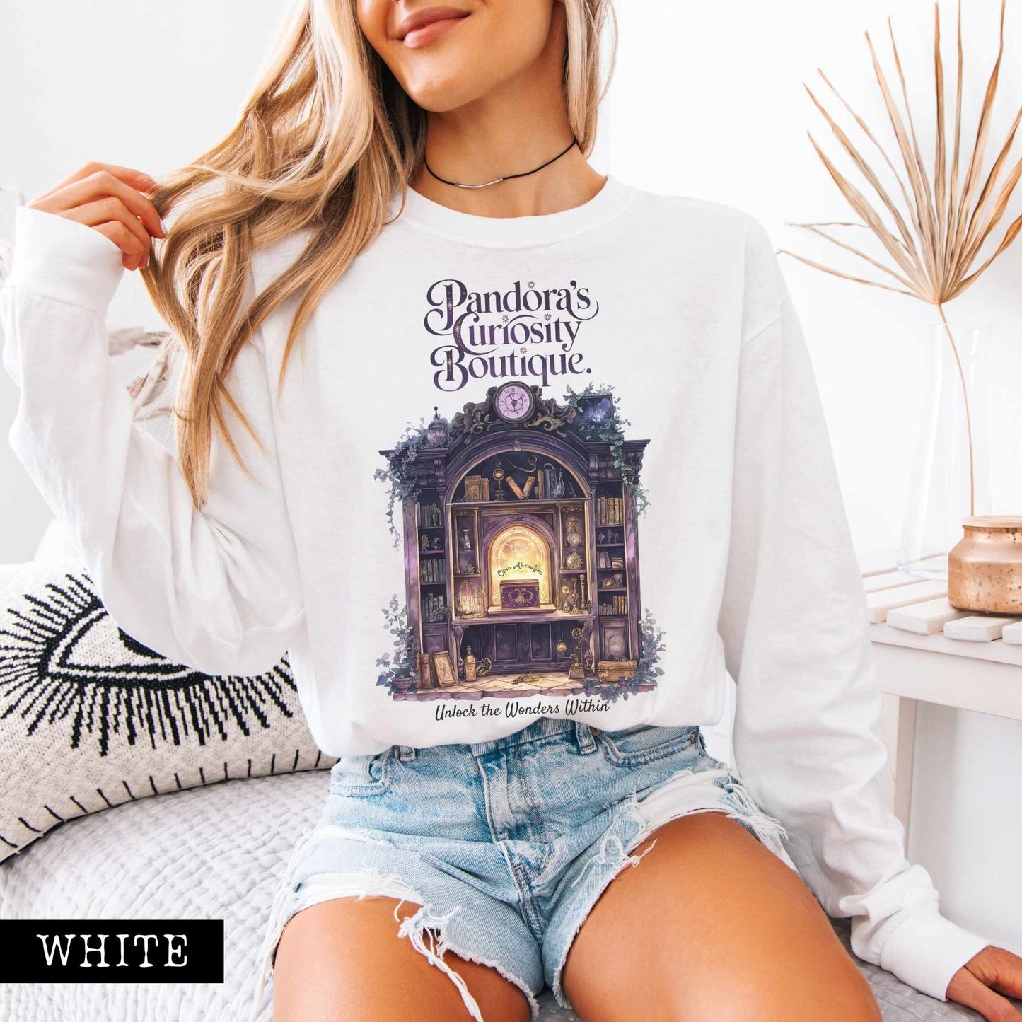 Long-sleeve Pandora's Curiosity Boutique Long Sleeved Shirt The Mystic Eden