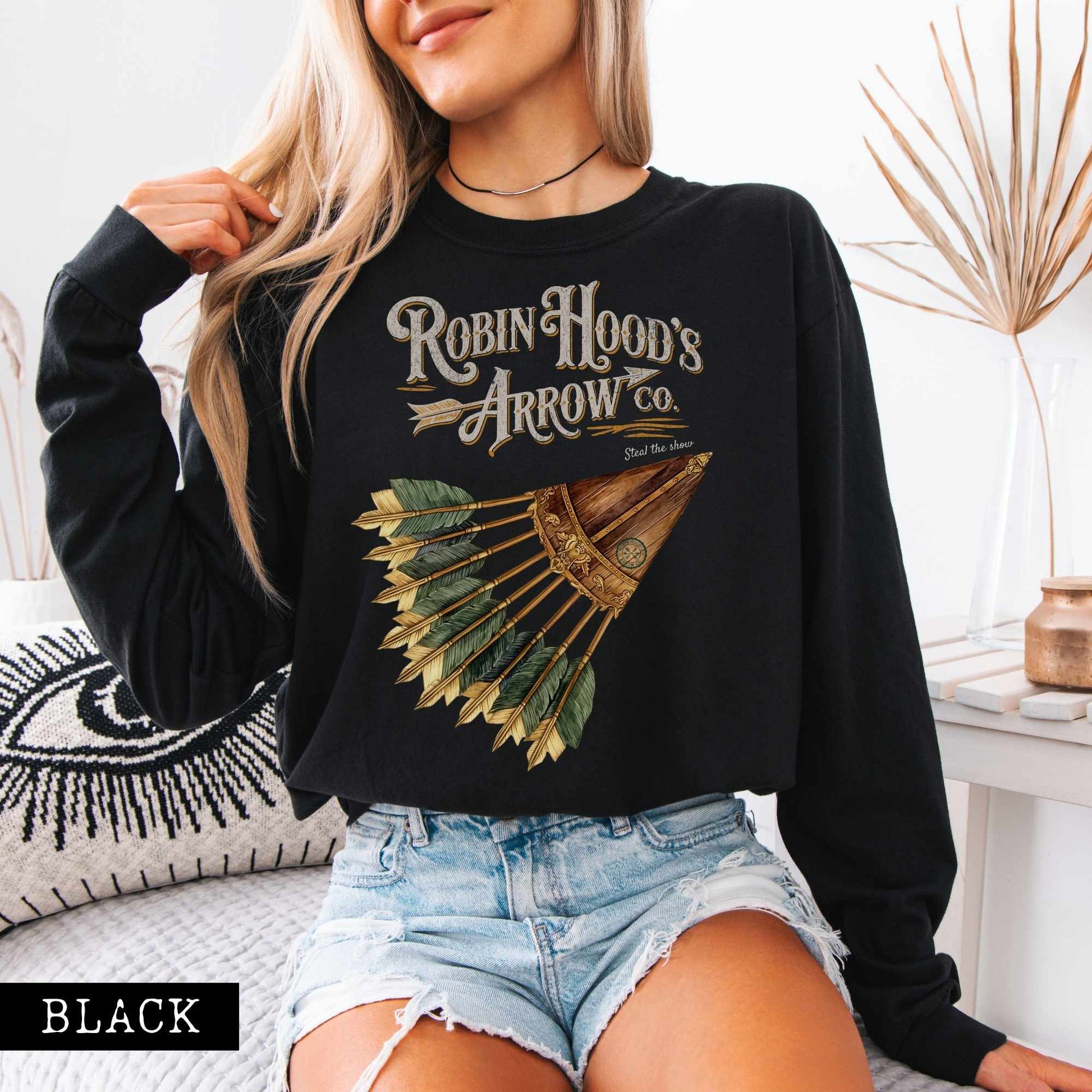 Long-sleeve Robin Hood's Arrow Co. Long Sleeved Shirt The Mystic Eden