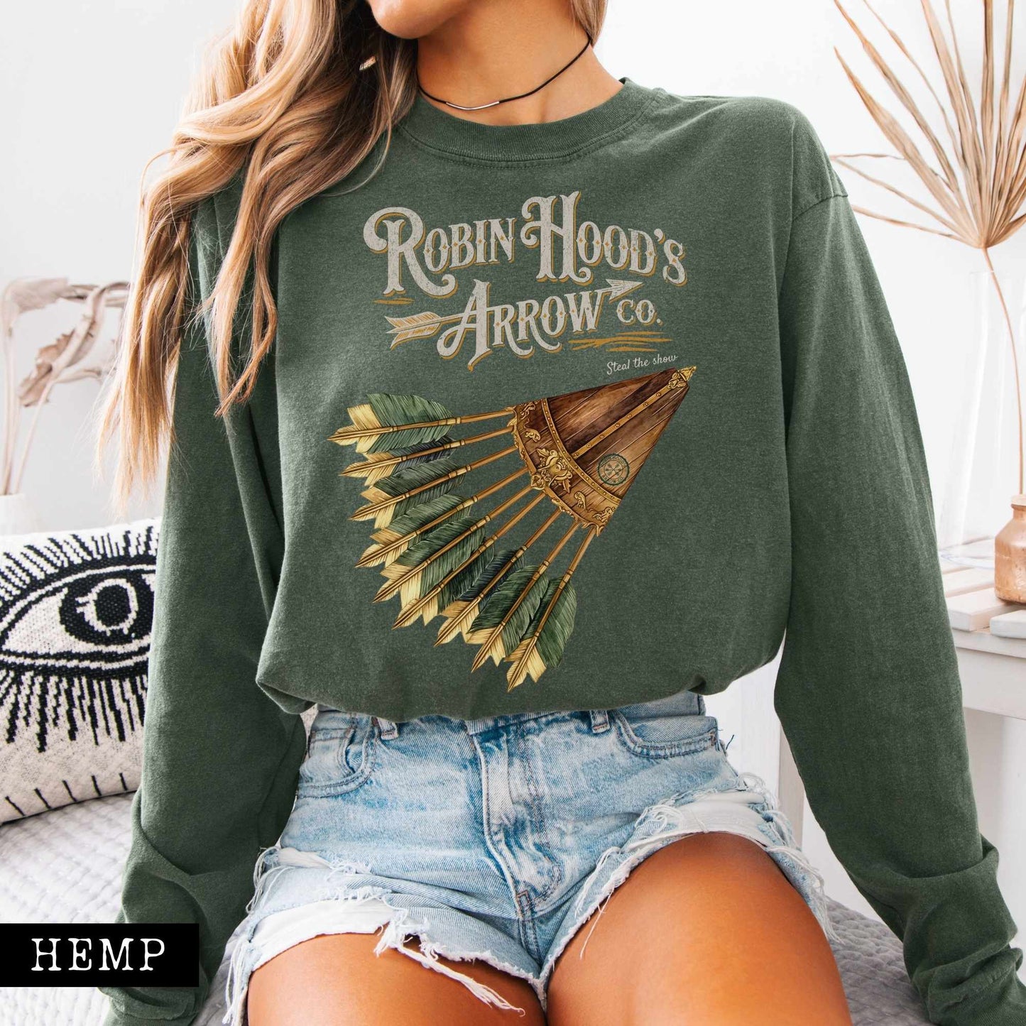 Long-sleeve Robin Hood's Arrow Co. Long Sleeved Shirt The Mystic Eden