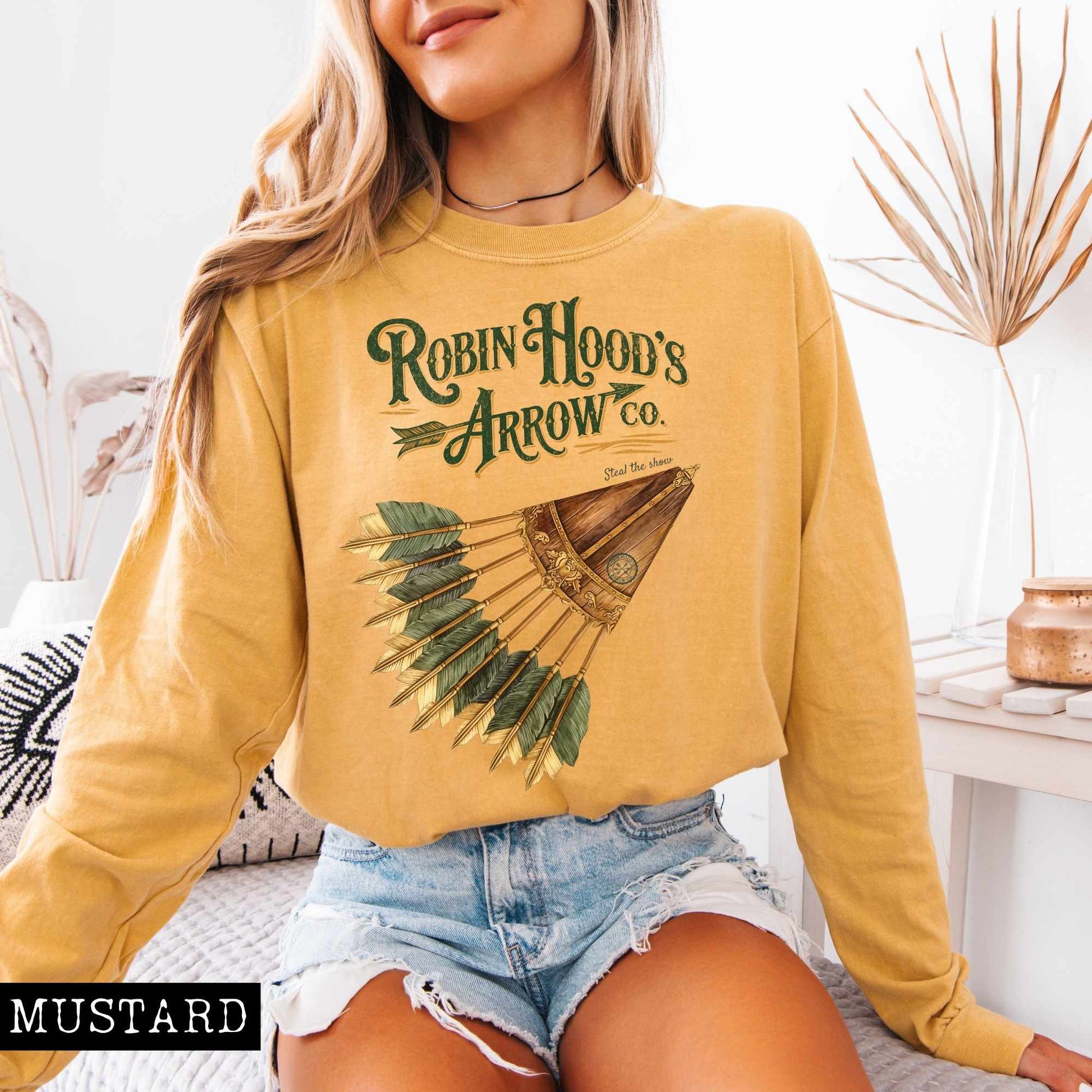 Long-sleeve Robin Hood's Arrow Co. Long Sleeved Shirt The Mystic Eden