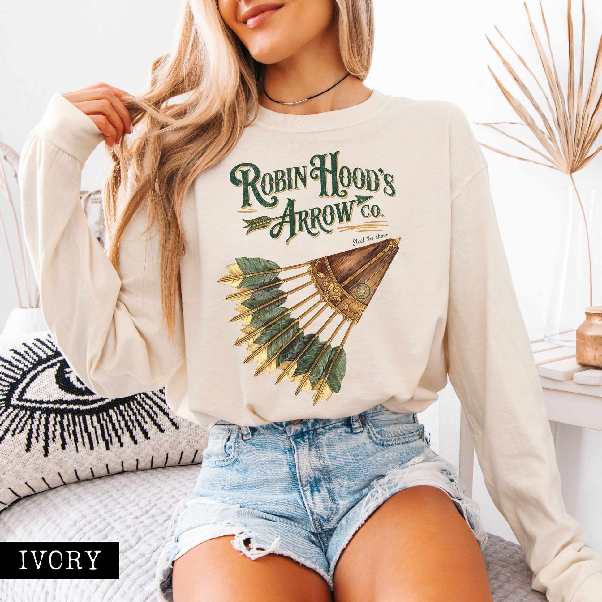 Long-sleeve Robin Hood's Arrow Co. Long Sleeved Shirt The Mystic Eden