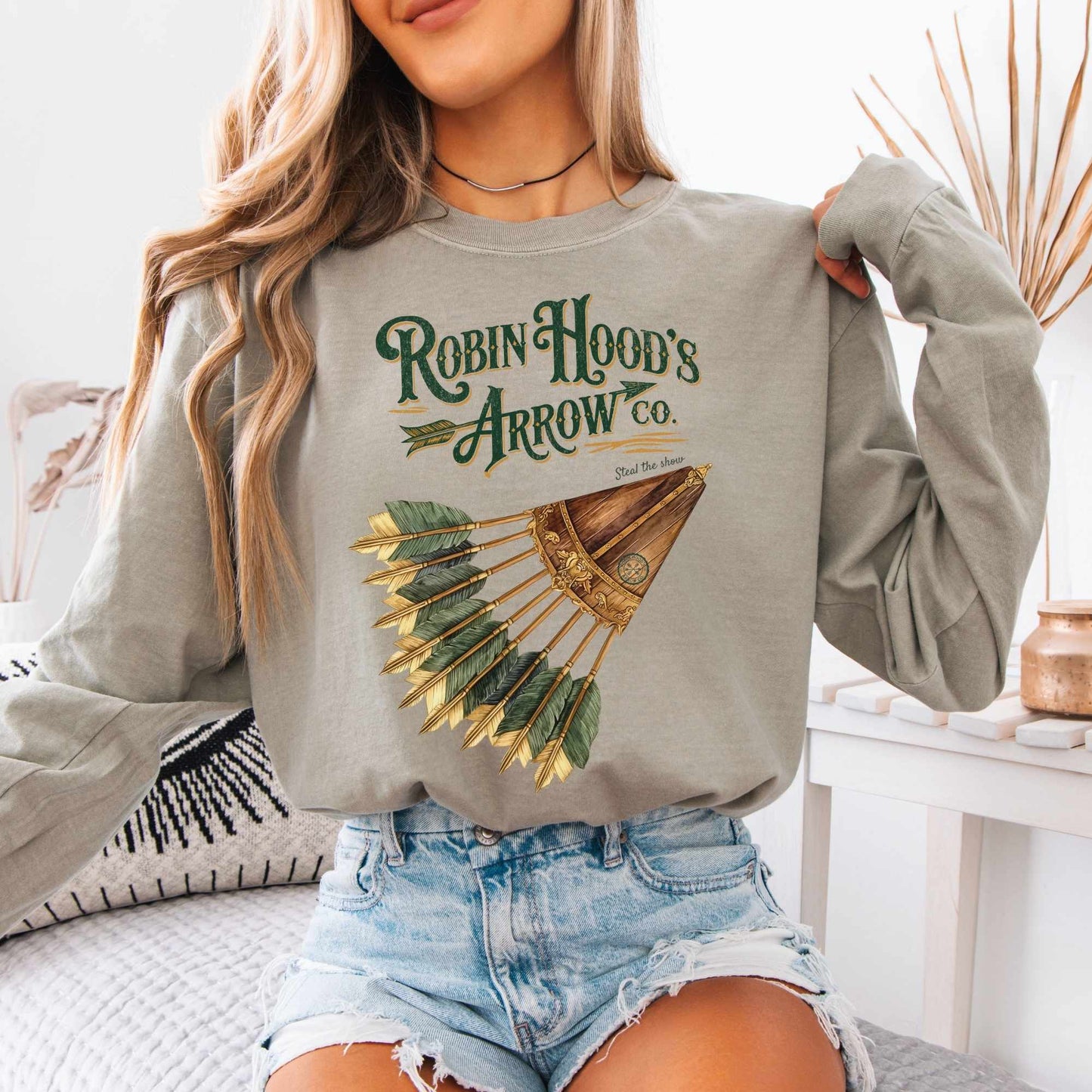 Long-sleeve Sandstone / S Robin Hood's Arrow Co. Long Sleeved Shirt The Mystic Eden
