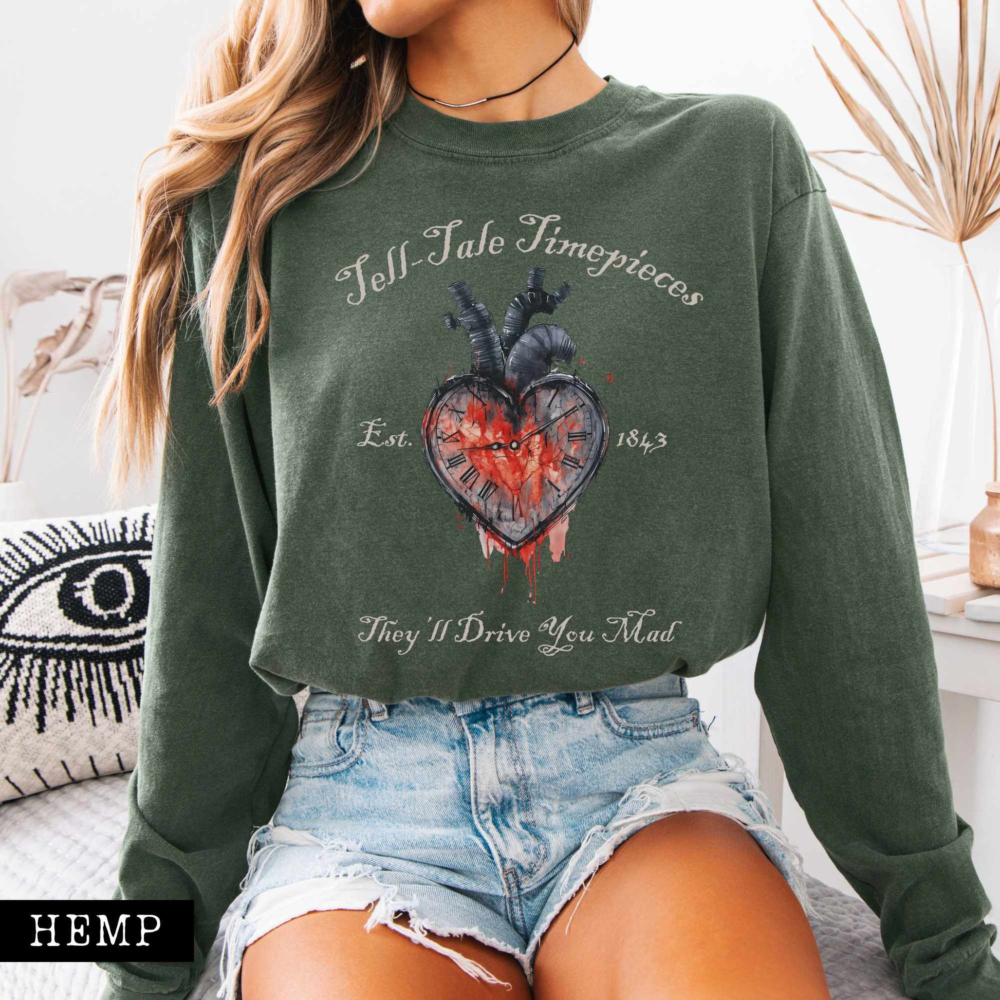 Long-sleeve Tell-Tale Timepieces Long Sleeved Shirt The Mystic Eden