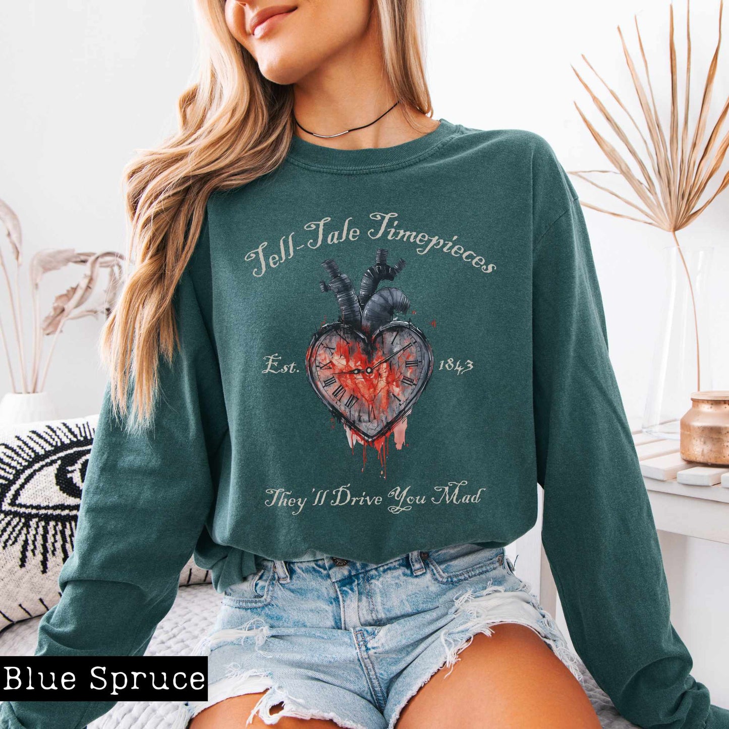 Long-sleeve Tell-Tale Timepieces Long Sleeved Shirt The Mystic Eden