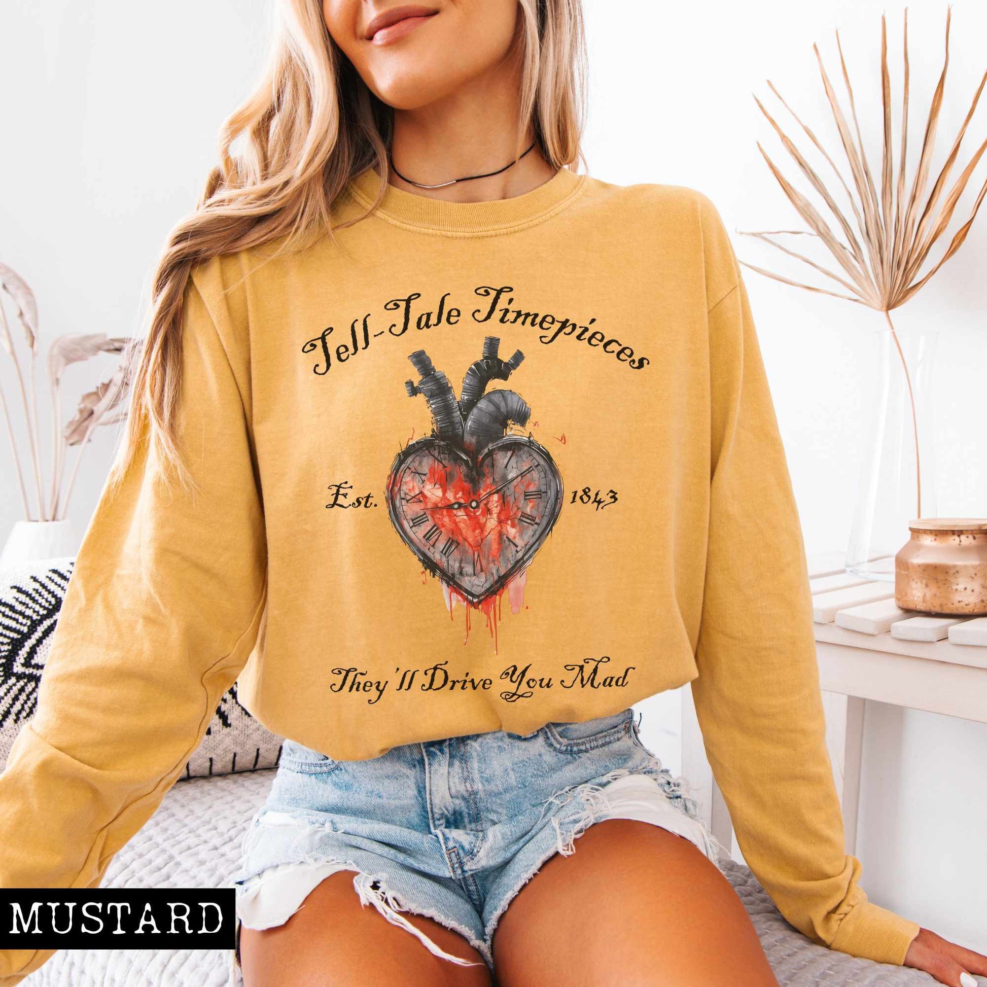 Long-sleeve Tell-Tale Timepieces Long Sleeved Shirt The Mystic Eden