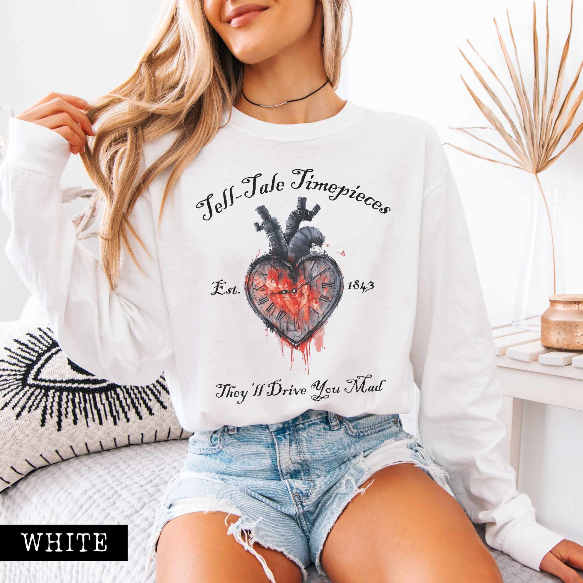 Long-sleeve Tell-Tale Timepieces Long Sleeved Shirt The Mystic Eden