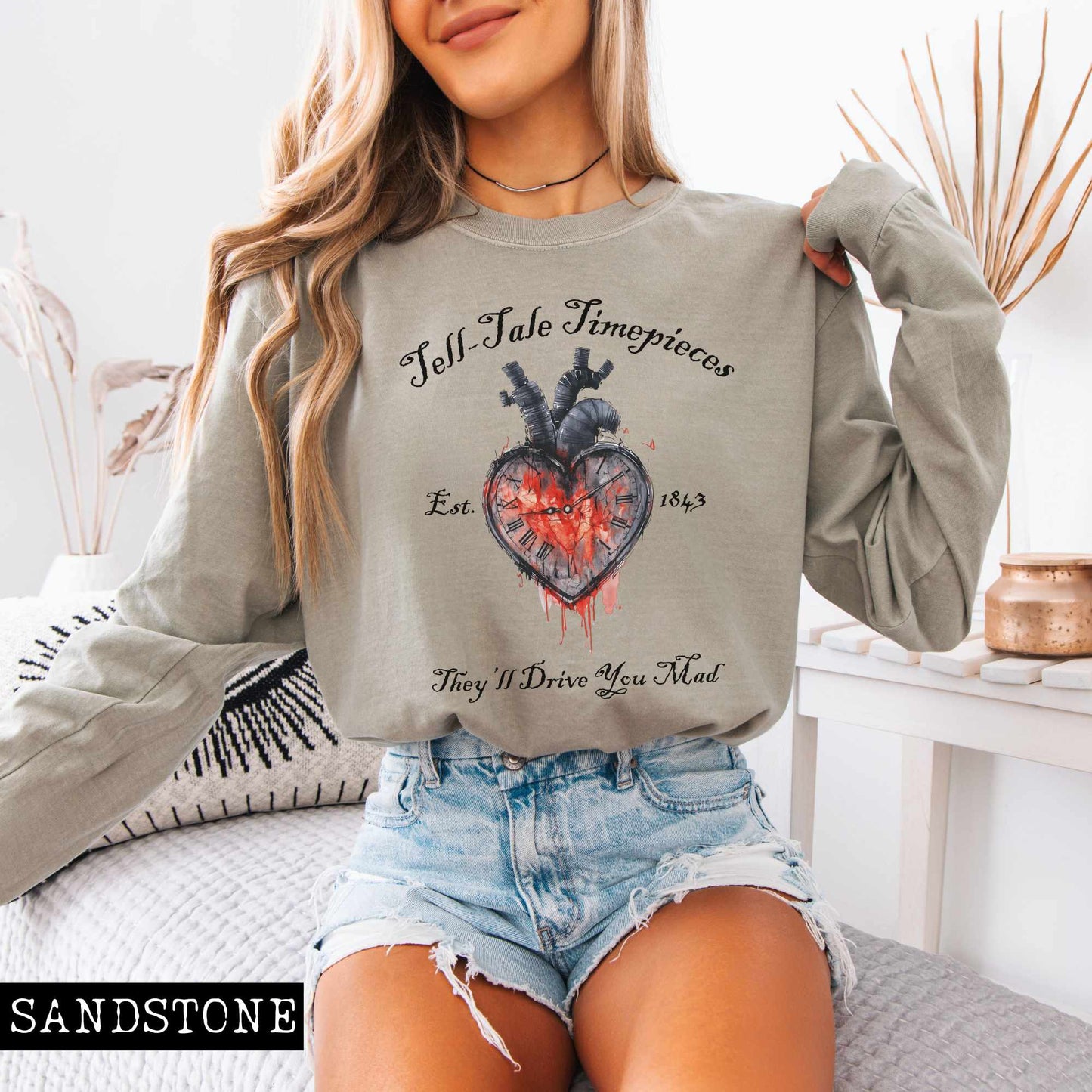 Long-sleeve Tell-Tale Timepieces Long Sleeved Shirt The Mystic Eden