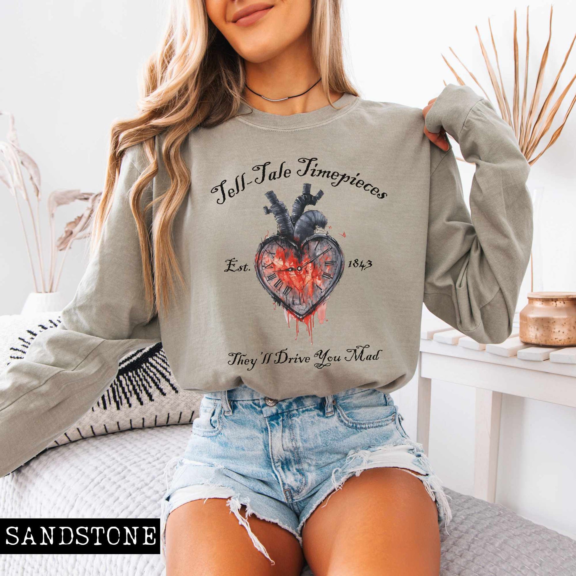 Long-sleeve Tell-Tale Timepieces Long Sleeved Shirt The Mystic Eden