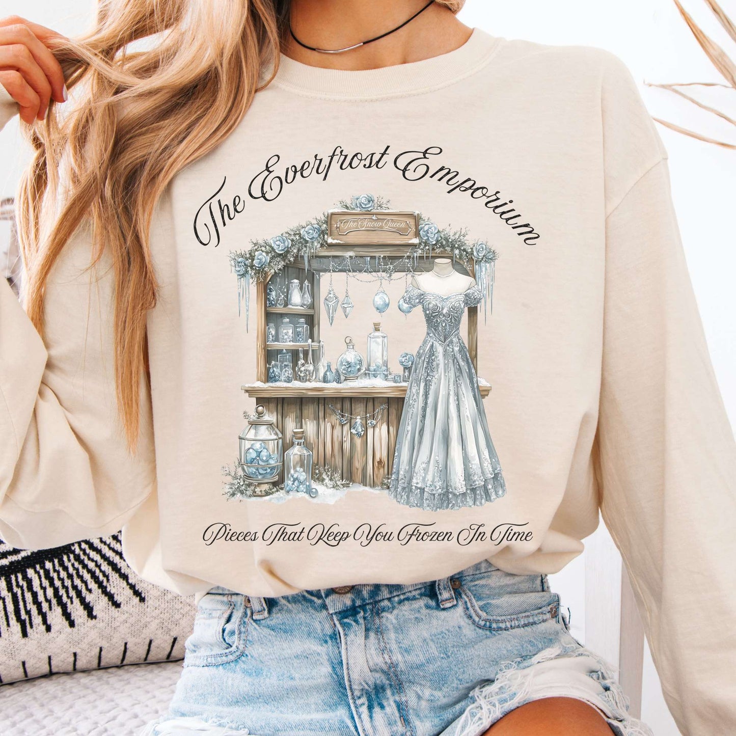 Long-sleeve The Everfrost Emporium Fairytale Long Sleeve Shirt The Mystic Eden