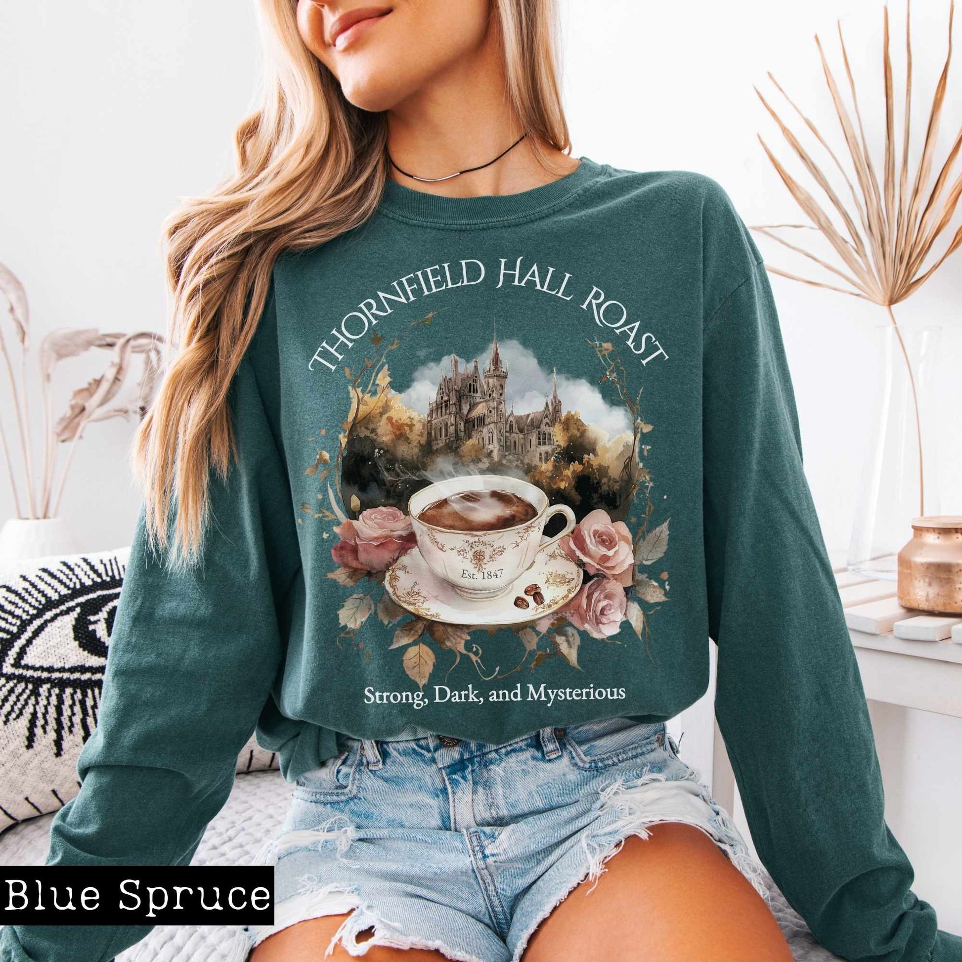 Long-sleeve Thornfield Hall Roast Long Sleeved Shirt The Mystic Eden