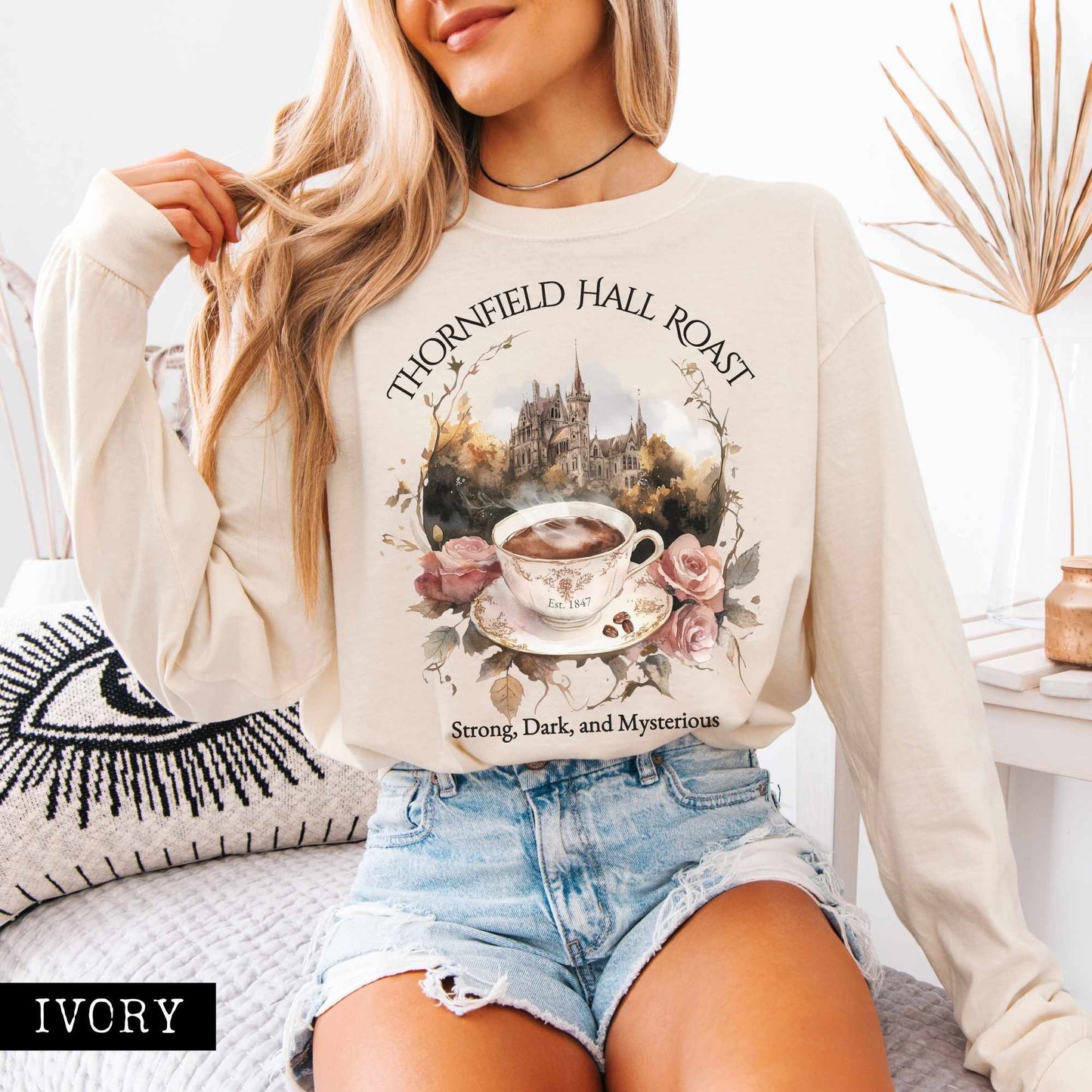 Long-sleeve Thornfield Hall Roast Long Sleeved Shirt The Mystic Eden