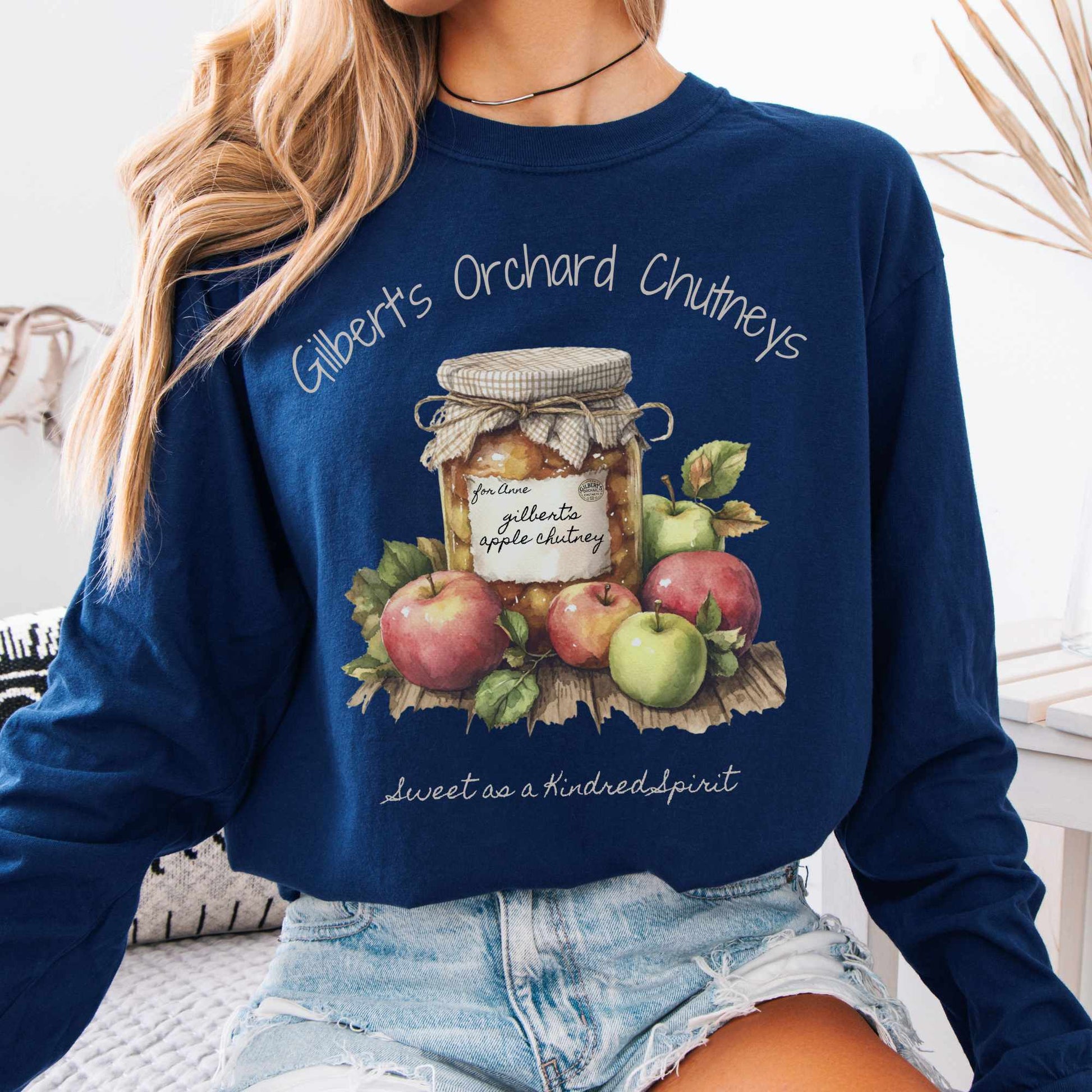Long-sleeve True Navy / S Gilbert's Orchard Chutneys Long Sleeved Shirt The Mystic Eden