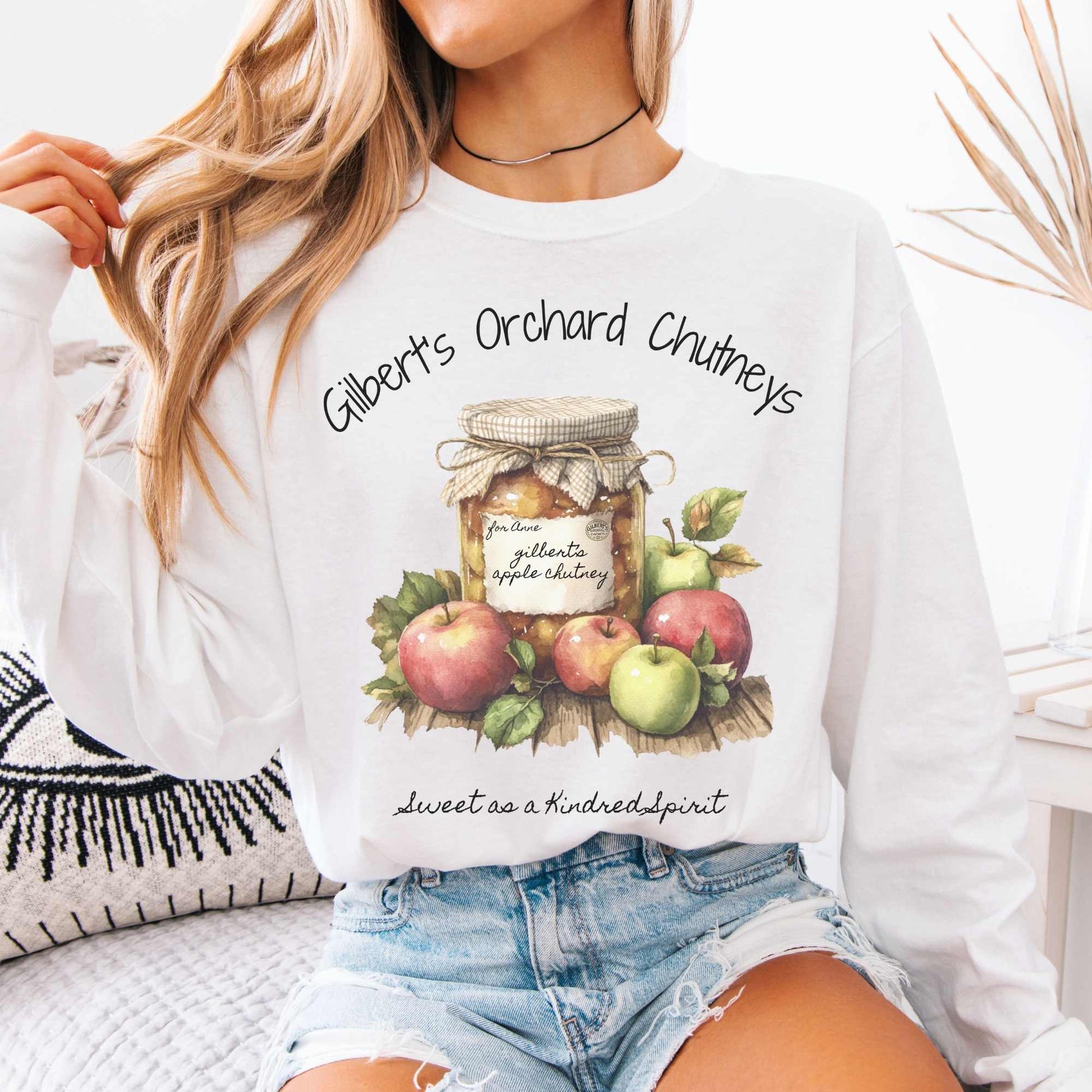 Long-sleeve White / S Gilbert's Orchard Chutneys Long Sleeved Shirt The Mystic Eden