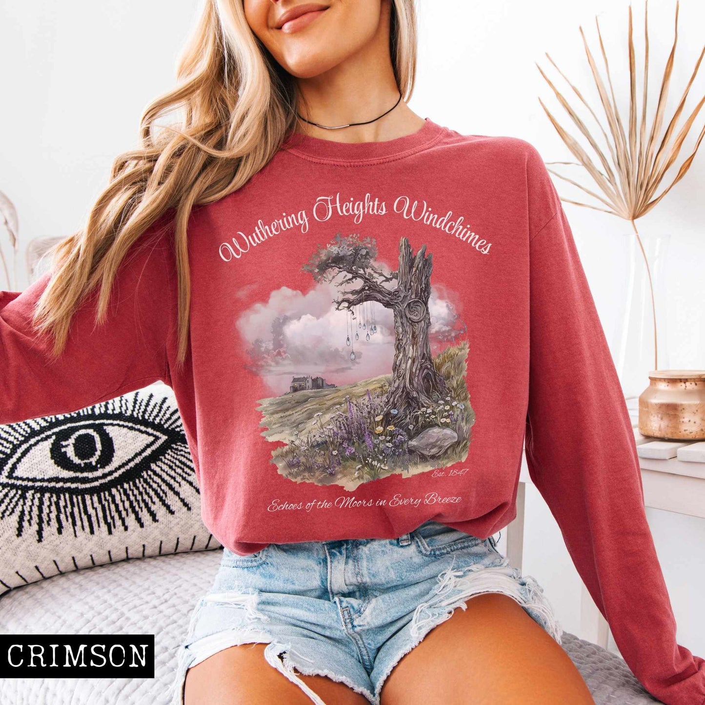 Long-sleeve Wuthering Heights Windchimes Long Sleeved Shirt The Mystic Eden