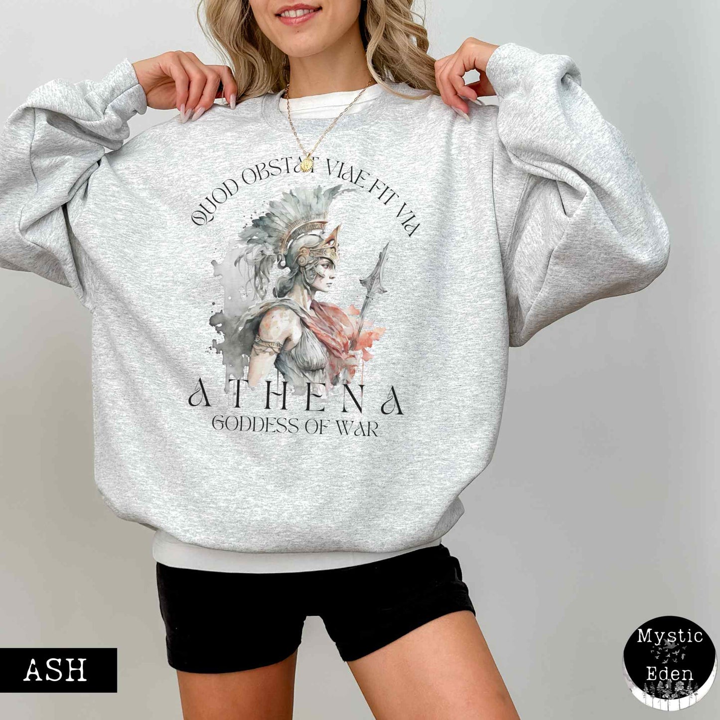 Sweatshirt Athena Greek Mythology Sweatshirt The Mystic Eden