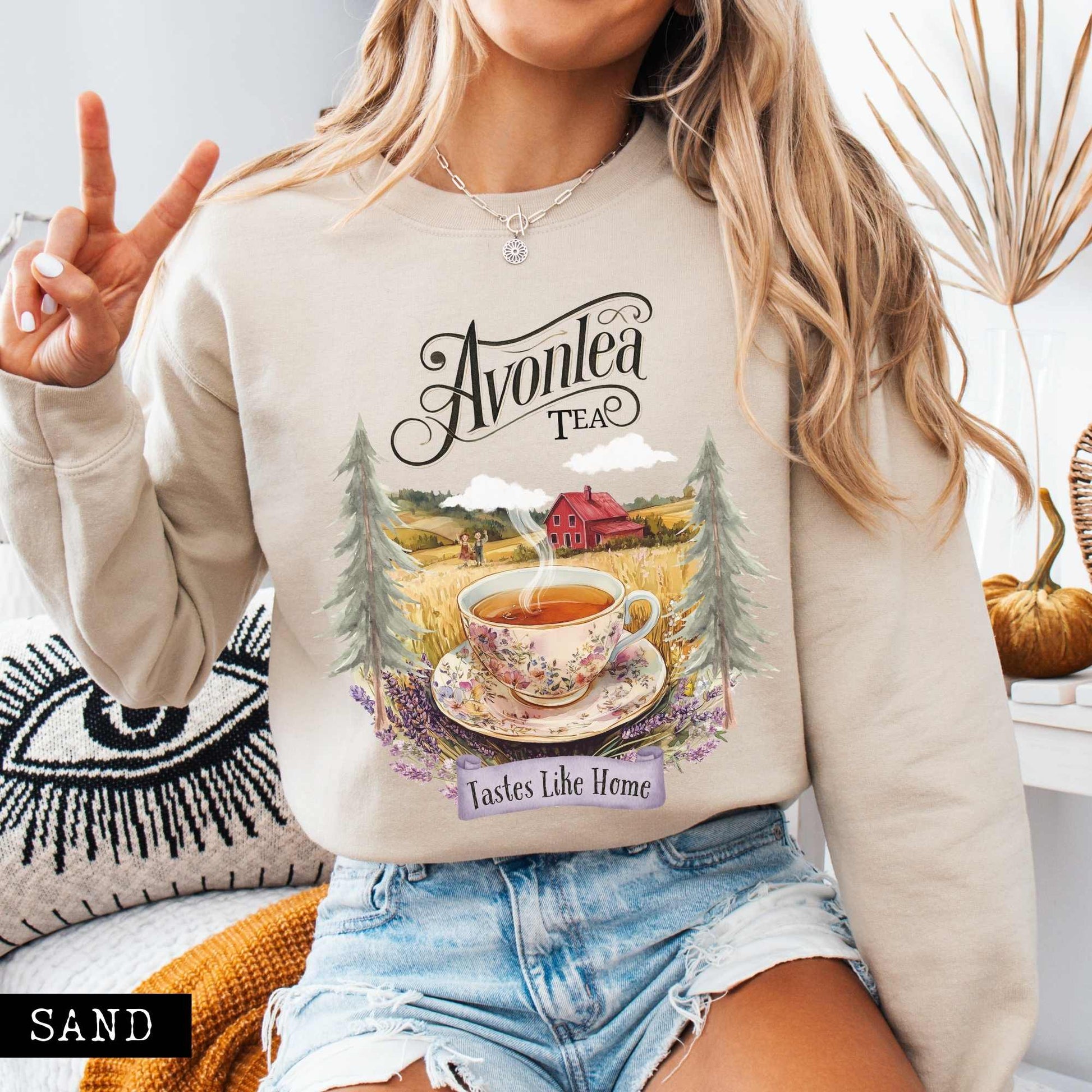 Sweatshirt Avonlea Tea Anne of Green Gables Sweatshirt The Mystic Eden