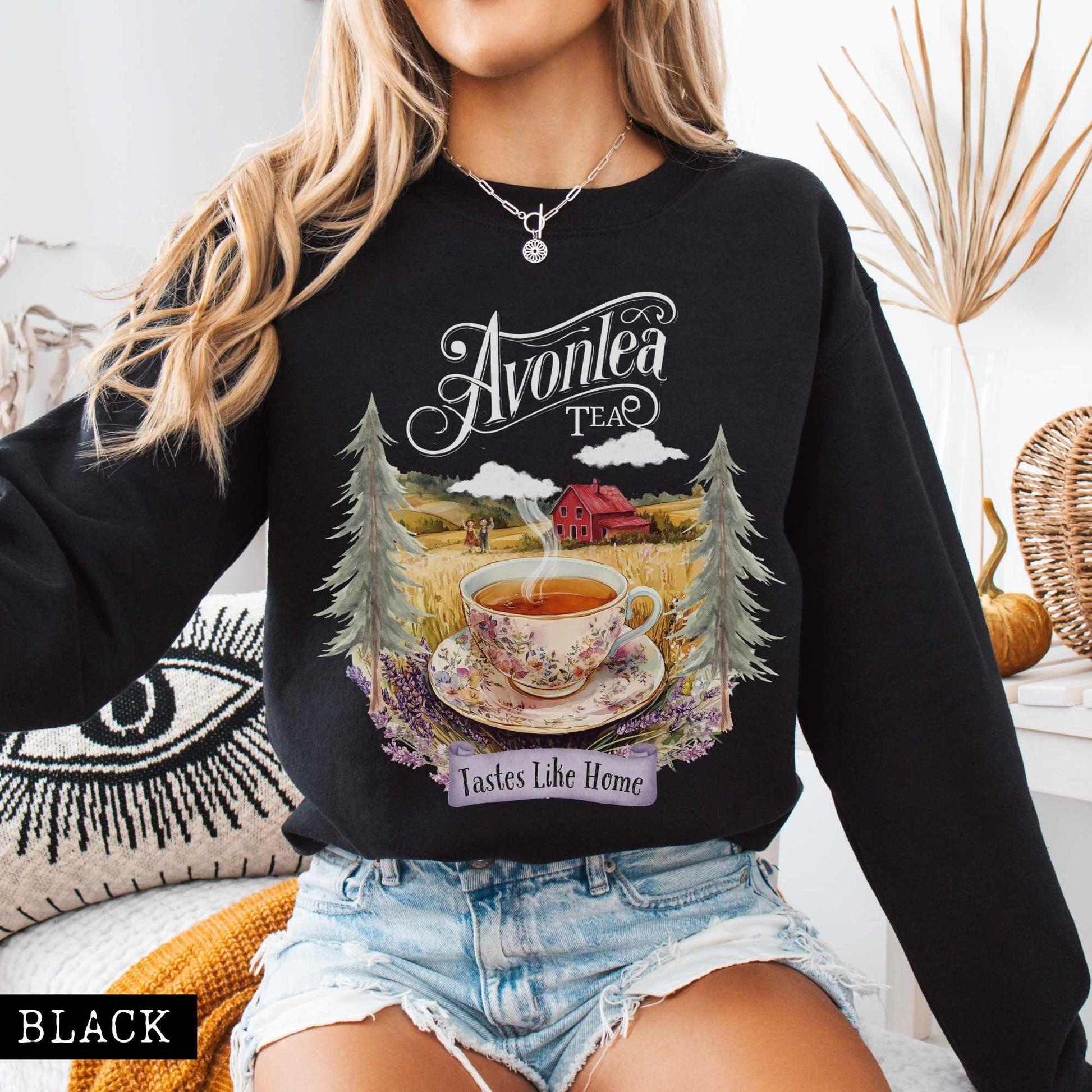 Sweatshirt Avonlea Tea Anne of Green Gables Sweatshirt The Mystic Eden