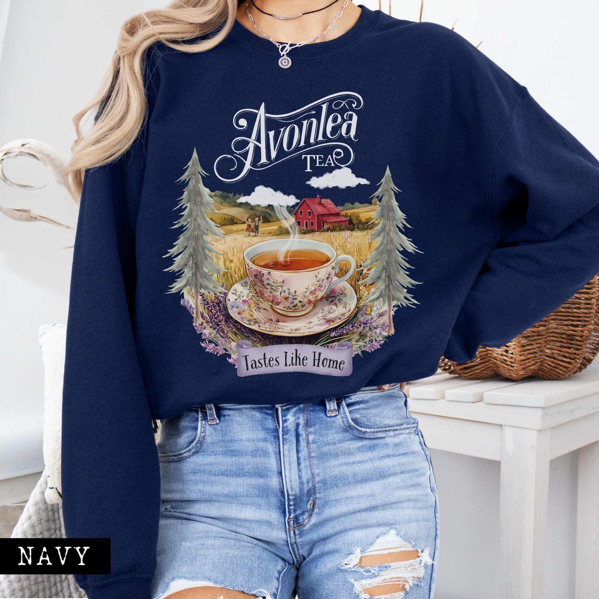 Sweatshirt Avonlea Tea Anne of Green Gables Sweatshirt The Mystic Eden