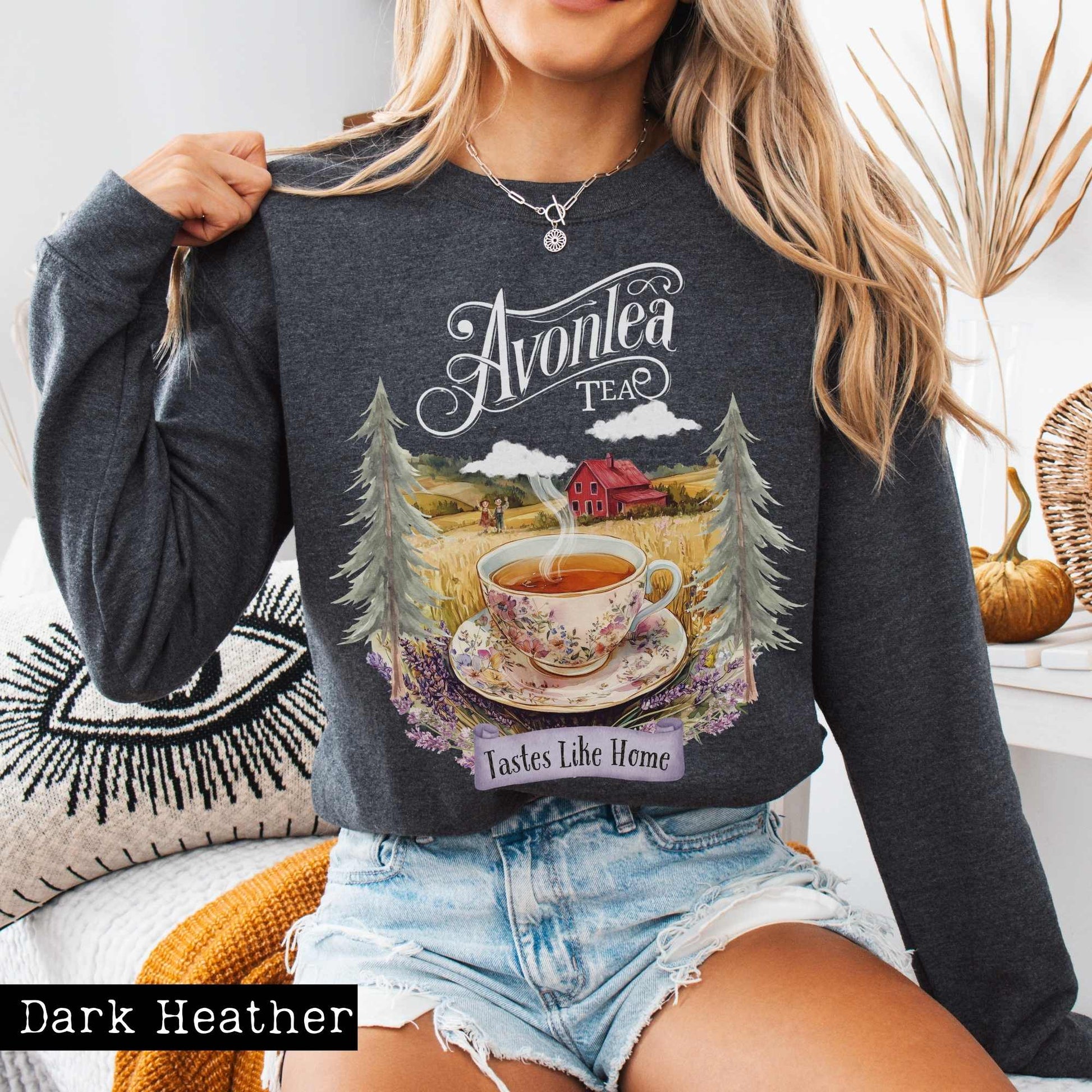 Sweatshirt Avonlea Tea Anne of Green Gables Sweatshirt The Mystic Eden