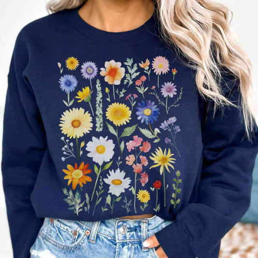 Sweatshirt Bright Spring Floral sweatshirt The Mystic Eden