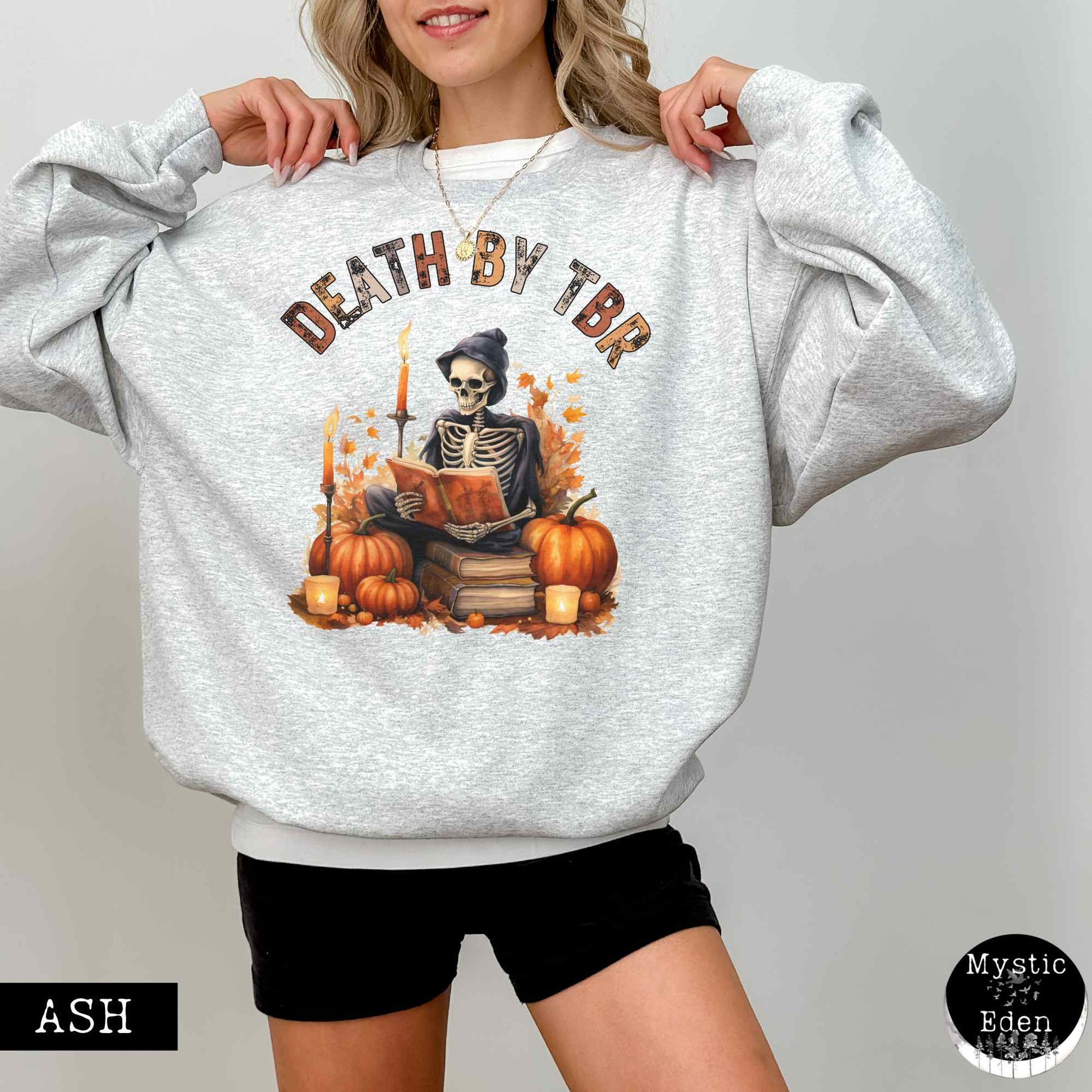 Sweatshirt Death by TBR Bookish Sweatshirt The Mystic Eden