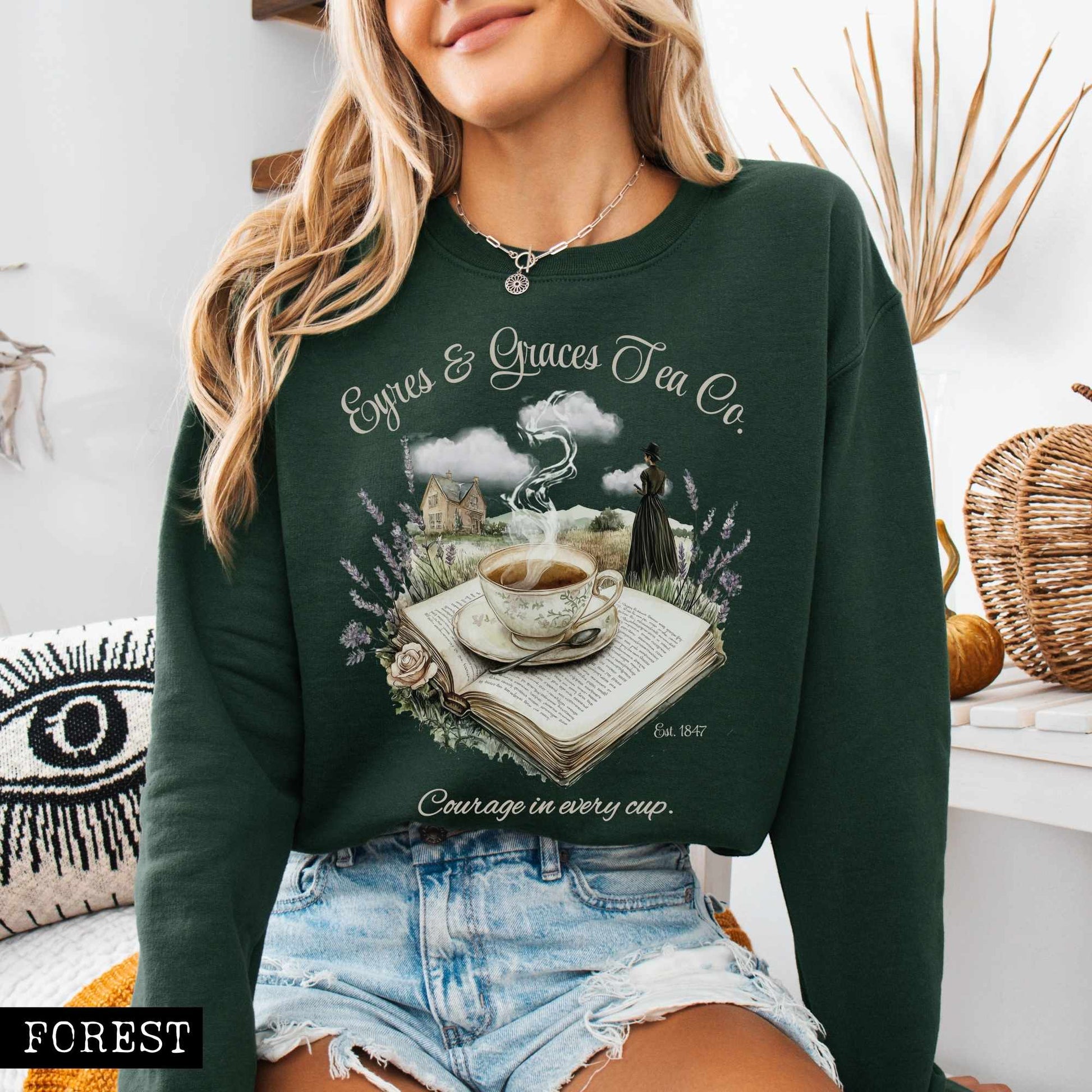 Sweatshirt Eyres & Graces Tea Co. Sweatshirt The Mystic Eden