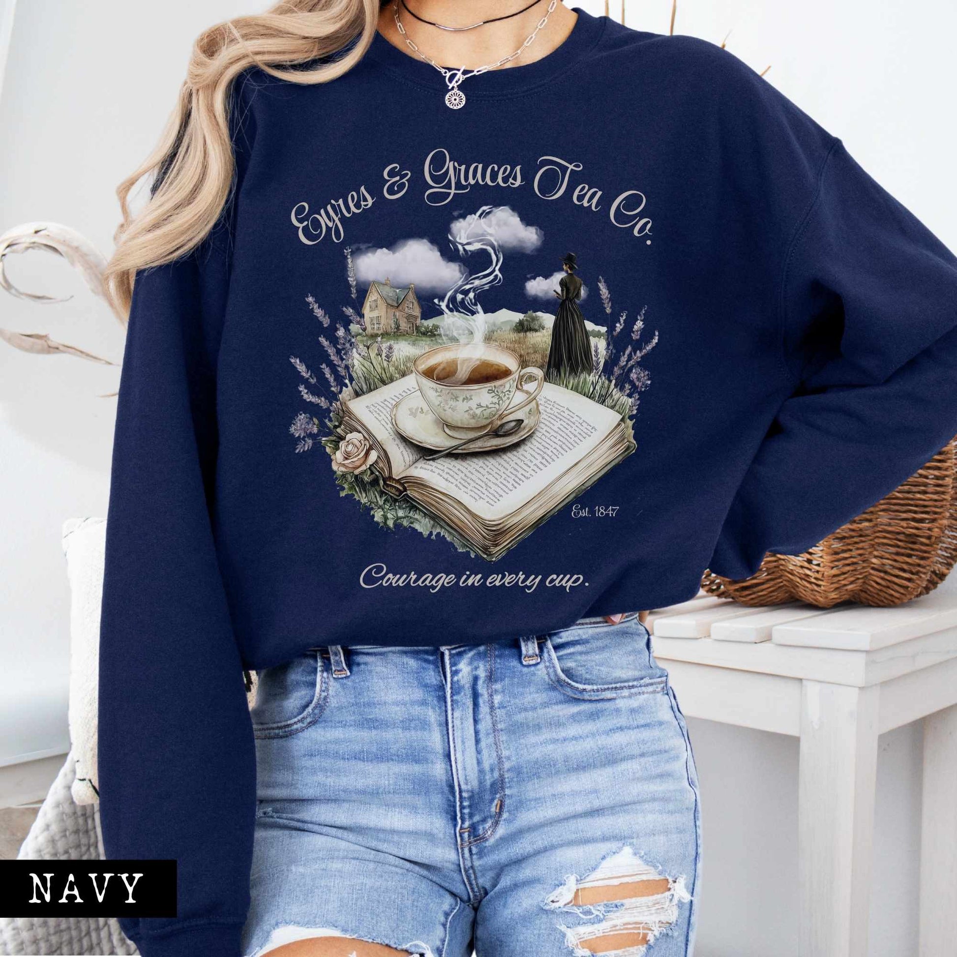 Sweatshirt Eyres & Graces Tea Co. Sweatshirt The Mystic Eden