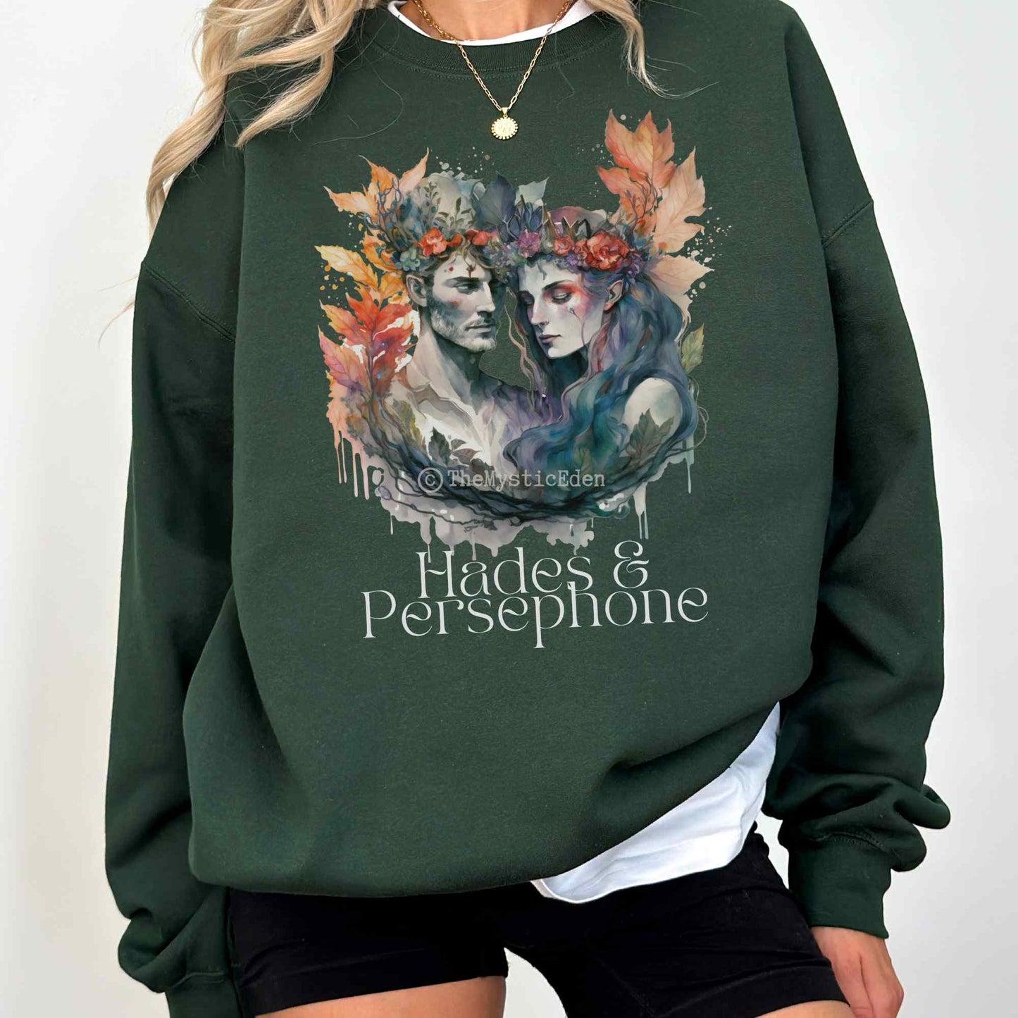 Sweatshirt Hades & Persephone Greek Mythology sweatshirt The Mystic Eden